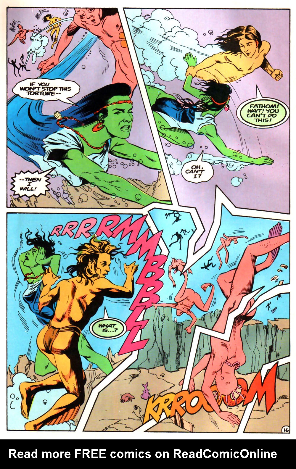 Read online Fathom (1987) comic -  Issue #3 - 19