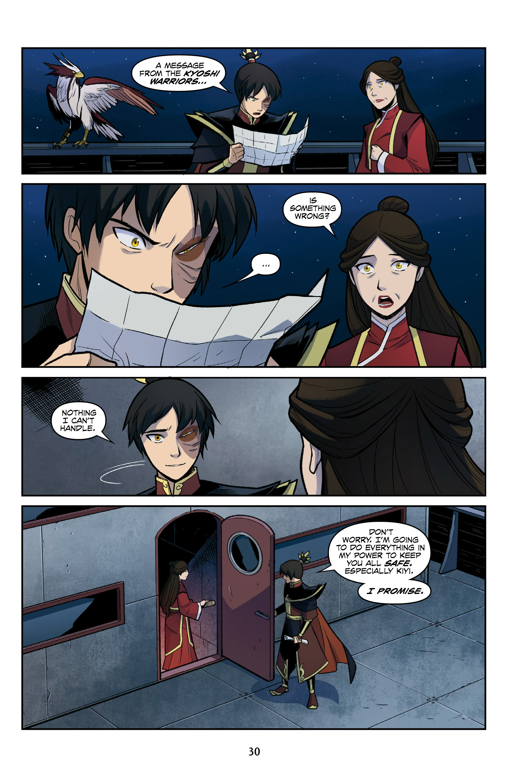 Read online Nickelodeon Avatar: The Last Airbender - Smoke and Shadow comic -  Issue # Part 1 - 30