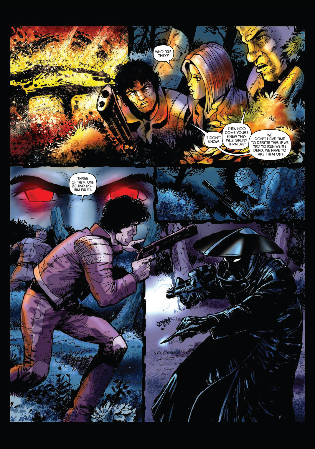 Read online Strontium Dog: The Life and Death of Johnny Alpha: The Project comic -  Issue # TPB - 79