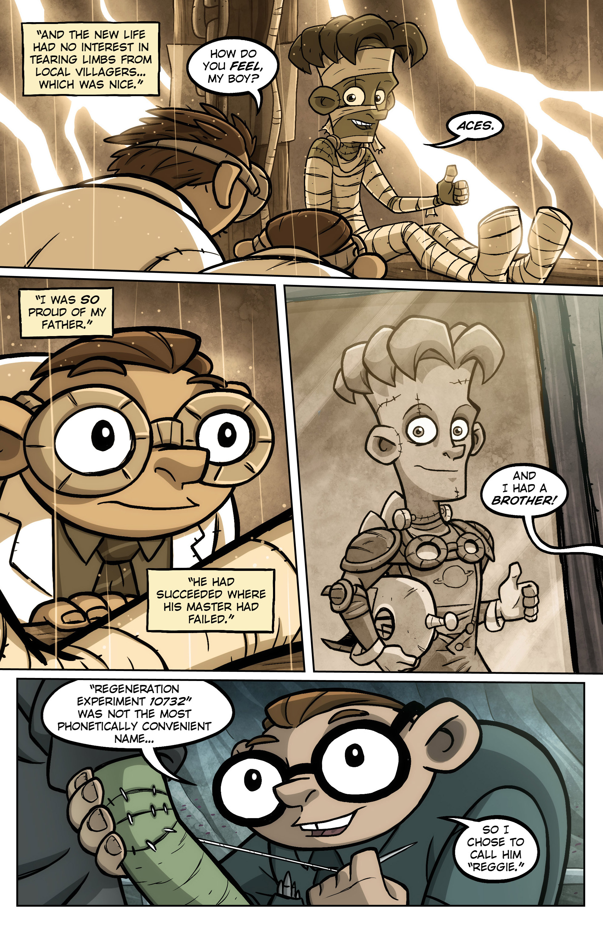 Read online Oddly Normal (2014) comic -  Issue #8 - 20