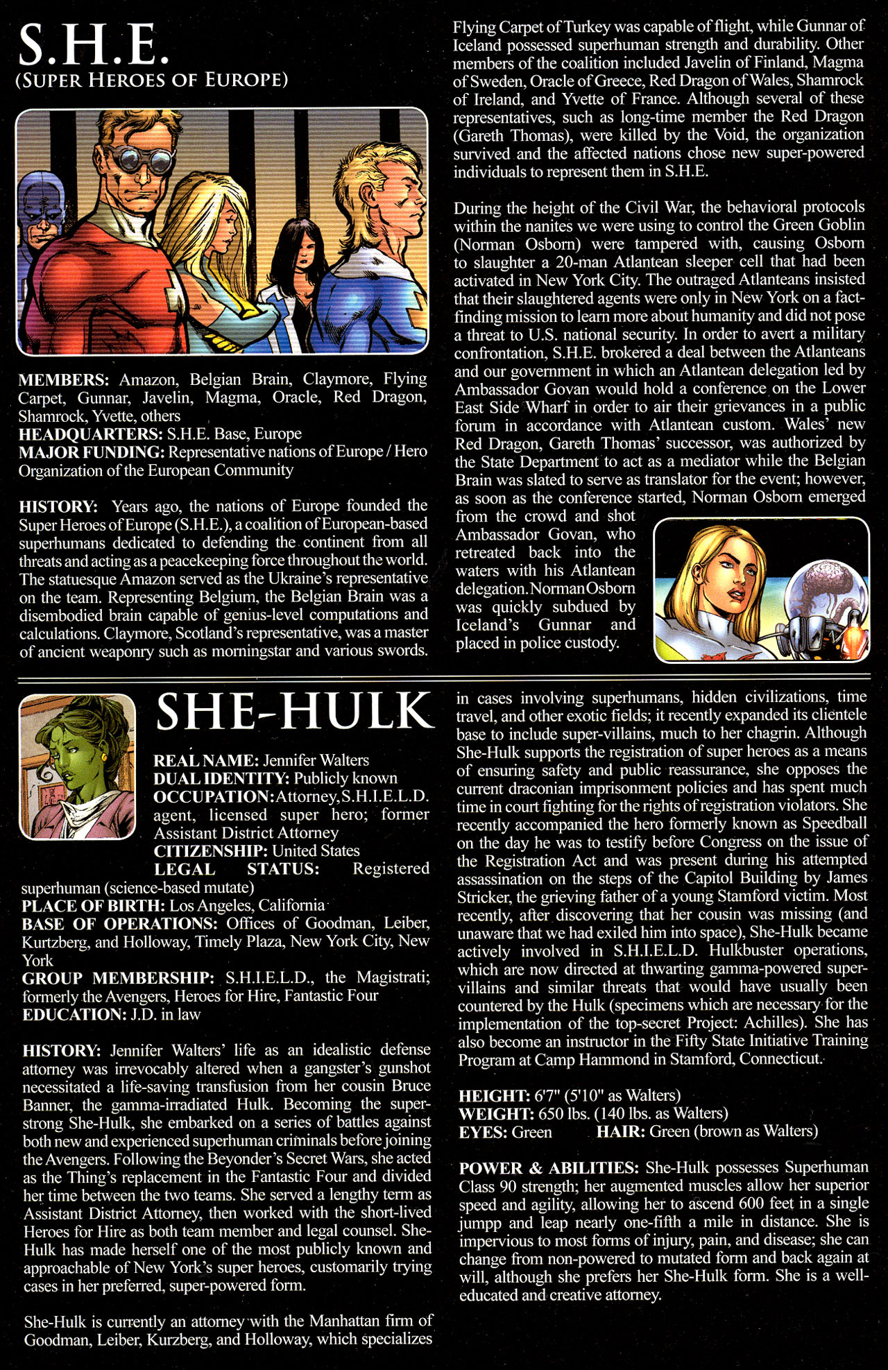 Read online Civil War: Battle Damage Report comic -  Issue # Full - 48