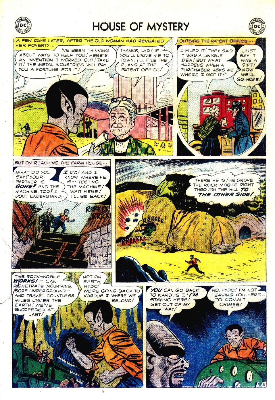 Read online House of Mystery (1951) comic -  Issue #84 - 21