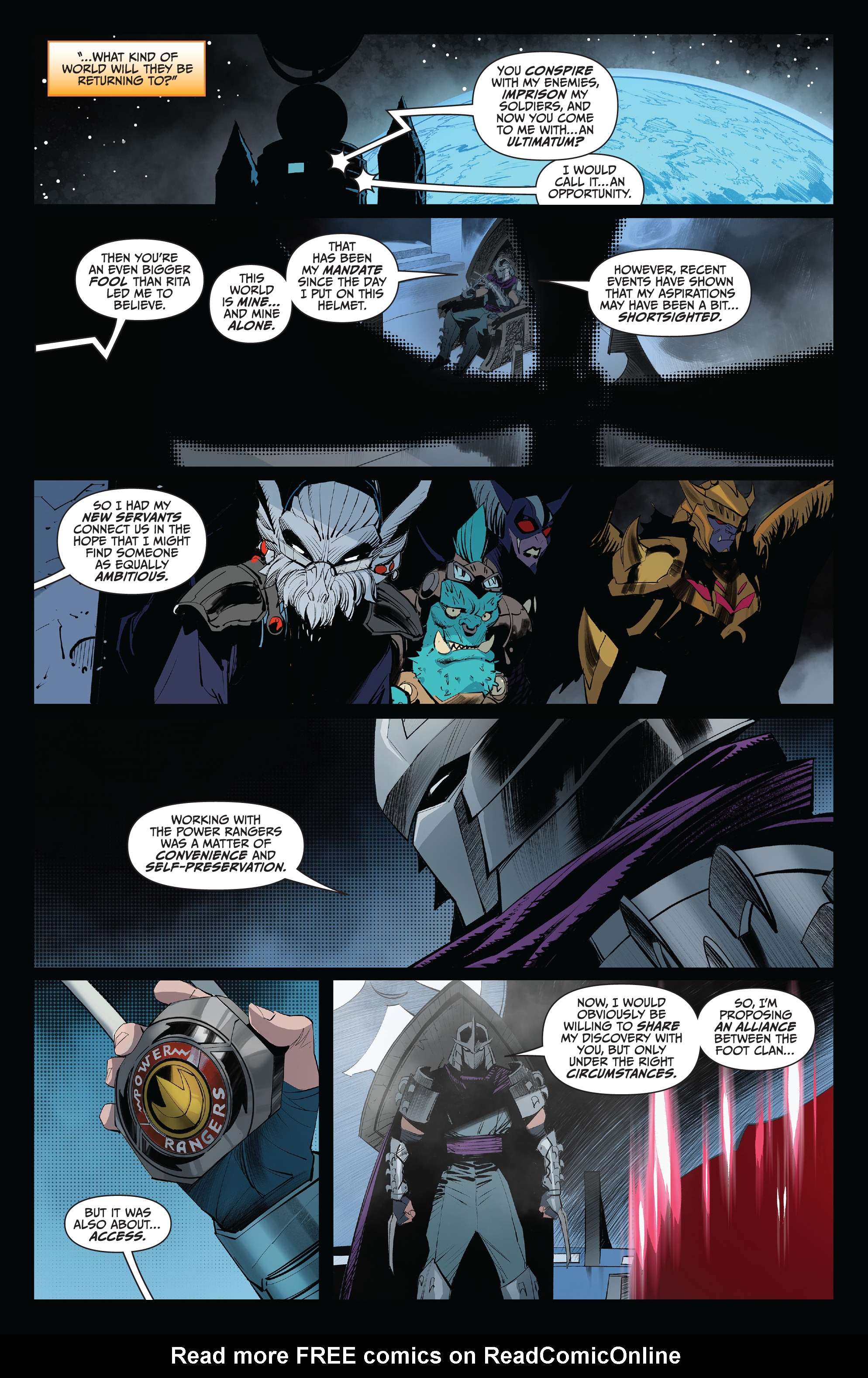 Read online Mighty Morphin Power Rangers/ Teenage Mutant Ninja Turtles II comic -  Issue #5 - 23