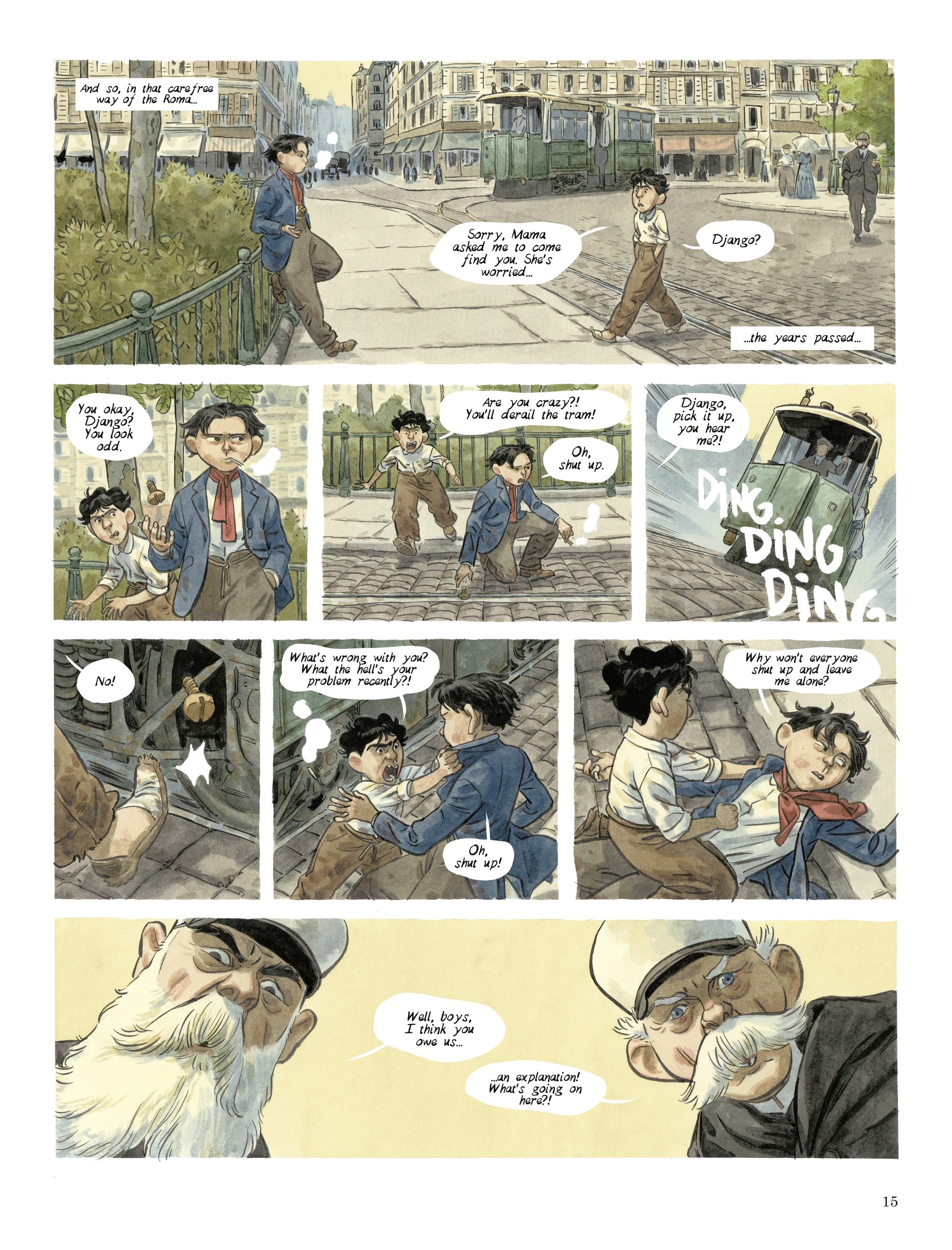 Read online Django: Hand On Fire comic -  Issue # TPB - 15
