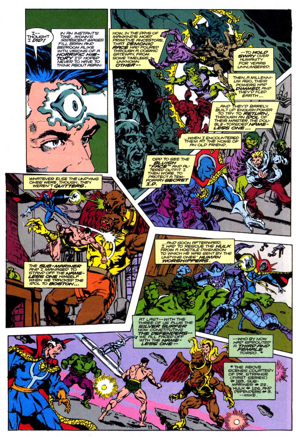 Read online Doctor Strange: Sorcerer Supreme comic -  Issue #41 - 9