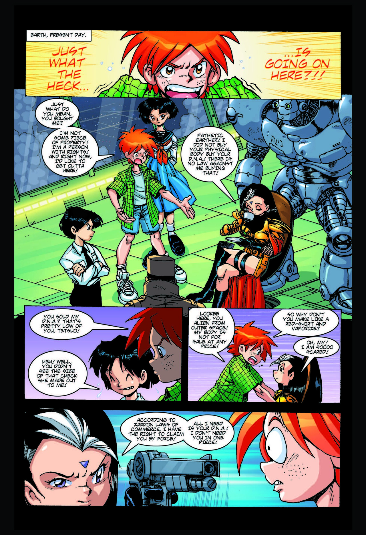 Read online Ninja High School Version 2 comic -  Issue #8 - 7
