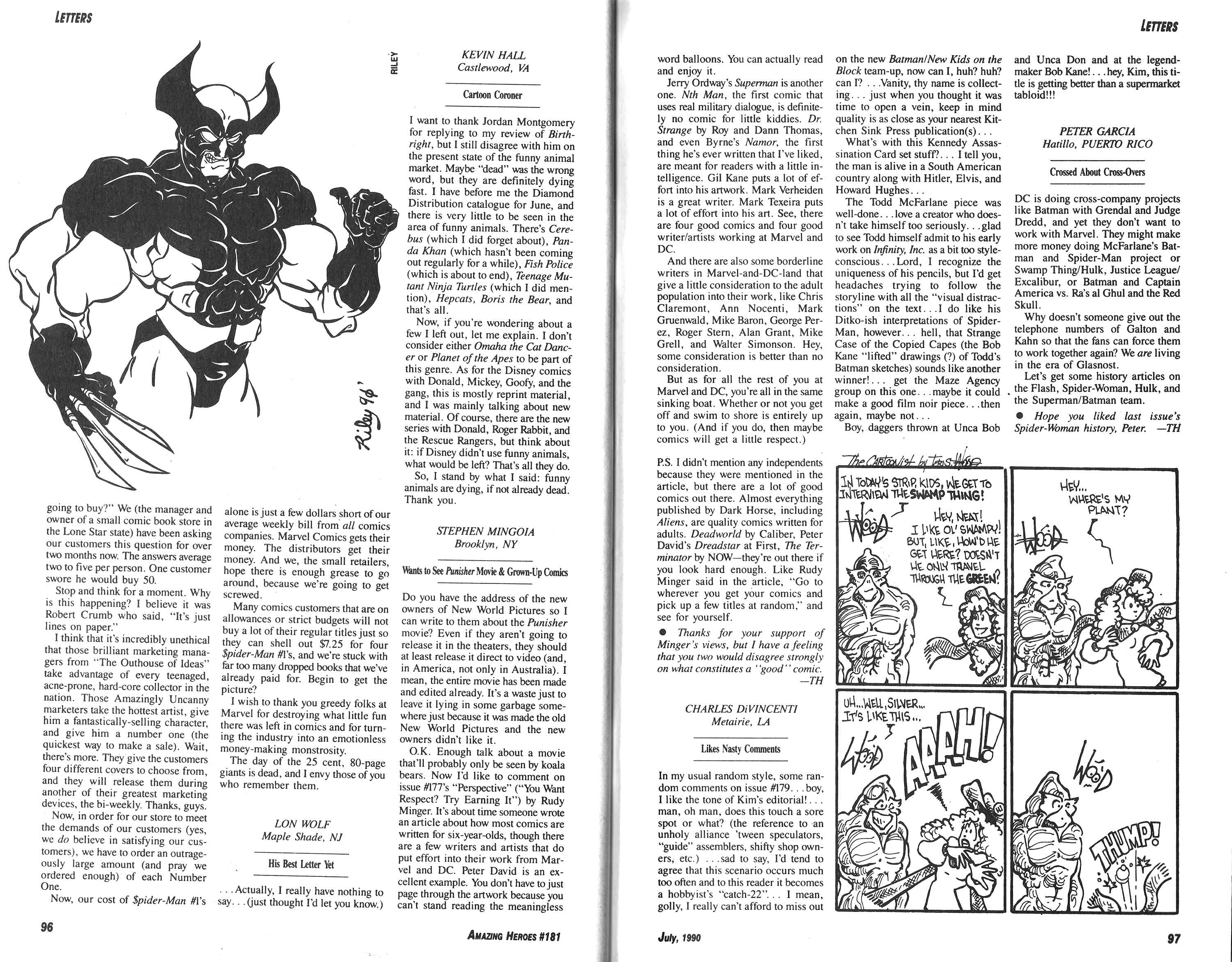 Read online Amazing Heroes comic -  Issue #181 - 49
