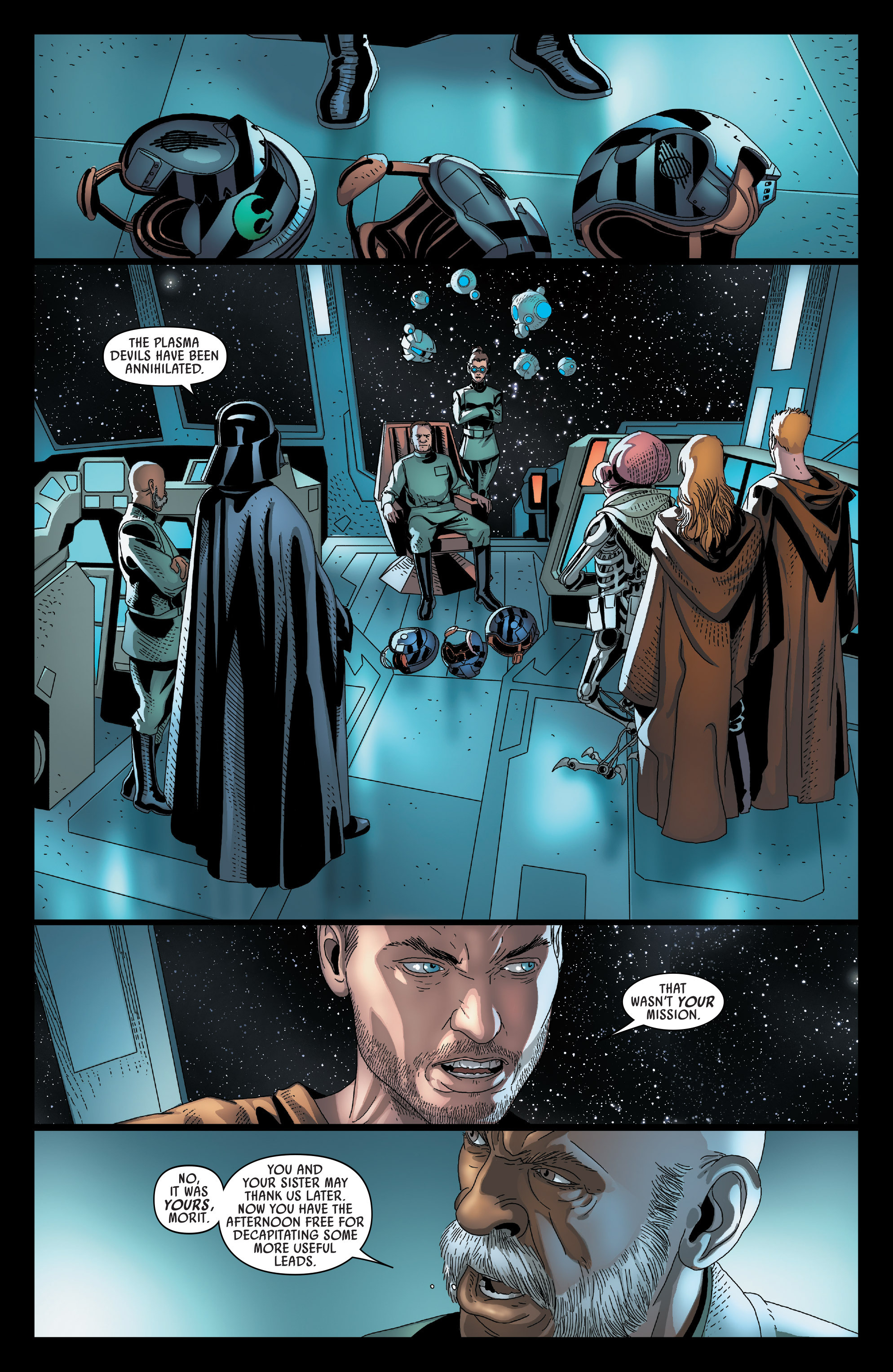 Read online Darth Vader comic -  Issue #12 - 13