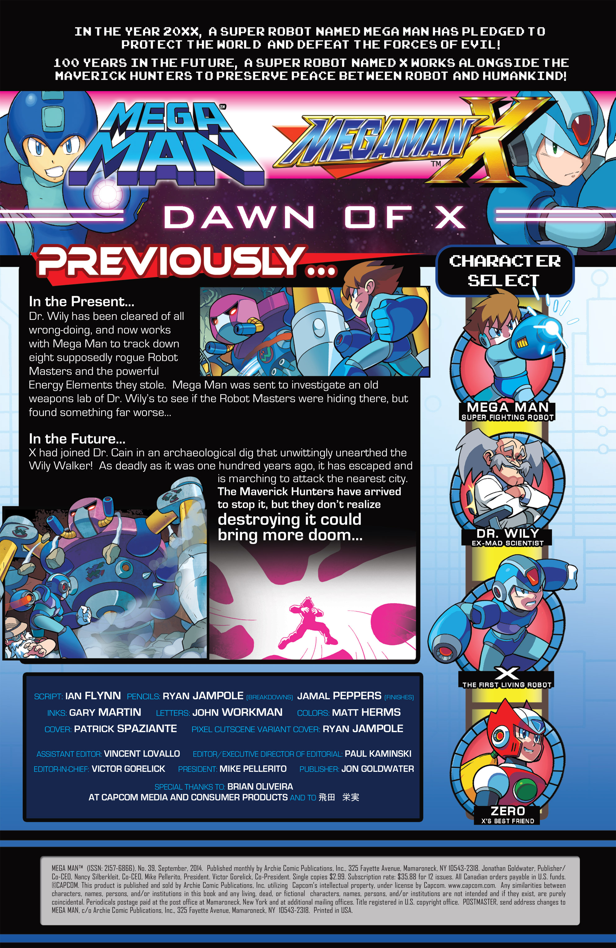 Read online Mega Man comic -  Issue #39 - 2