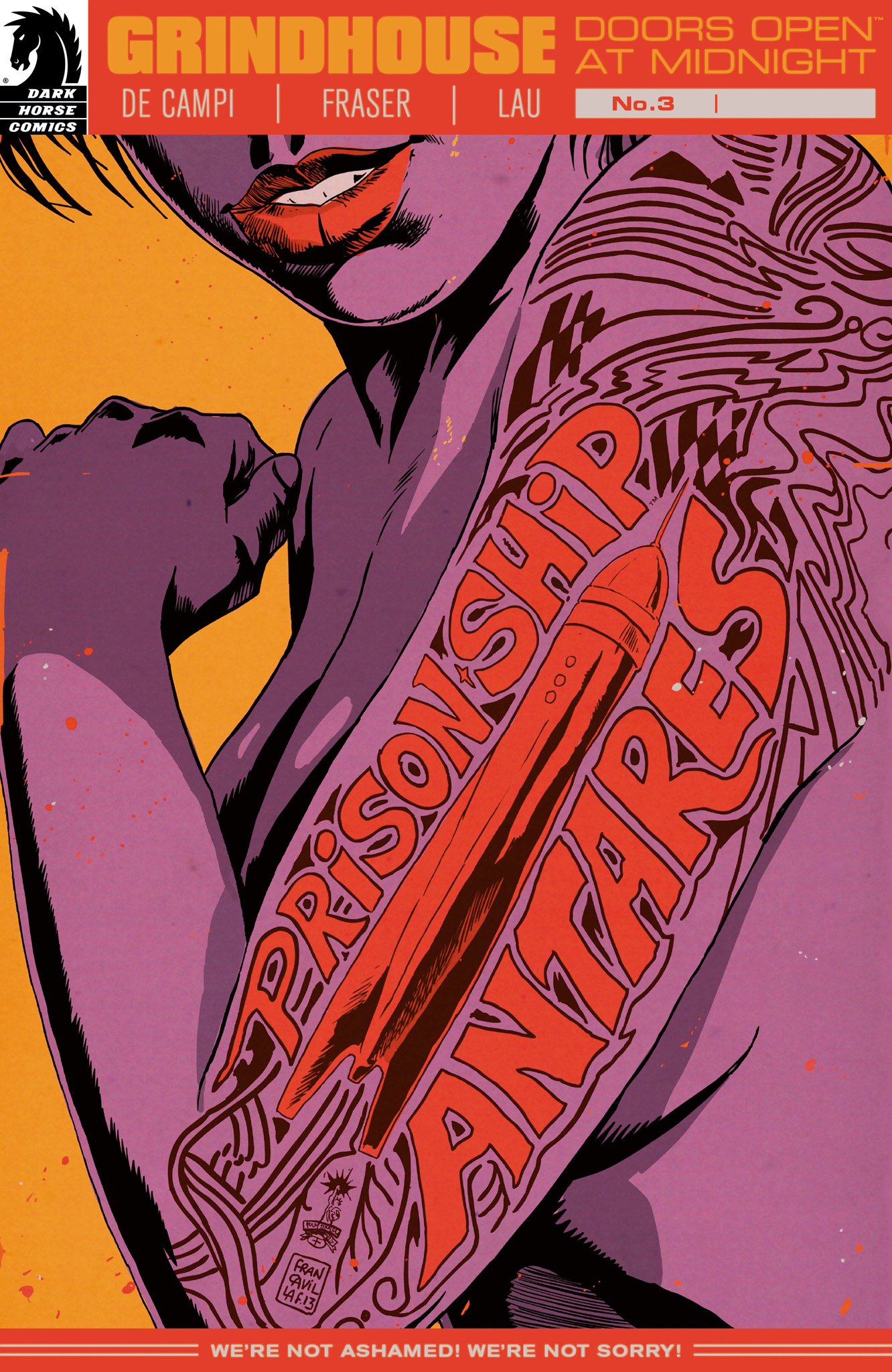 Read online Grindhouse: Doors Open At Midnight comic -  Issue #3 - 1