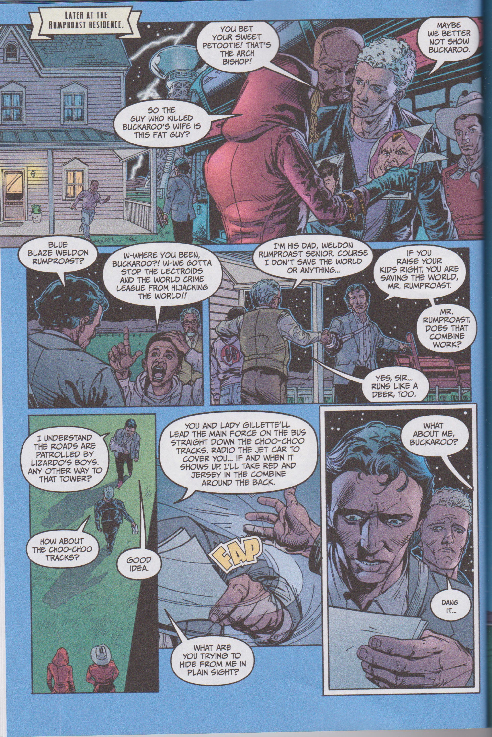 Read online Buckaroo Banzai: Return of the Screw (2007) comic -  Issue # TPB - 60