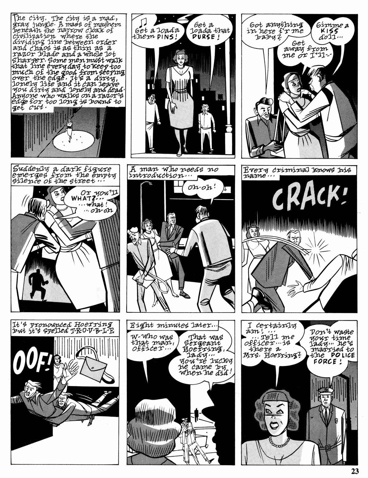 Read online Lloyd Llewellyn comic -  Issue #4 - 25