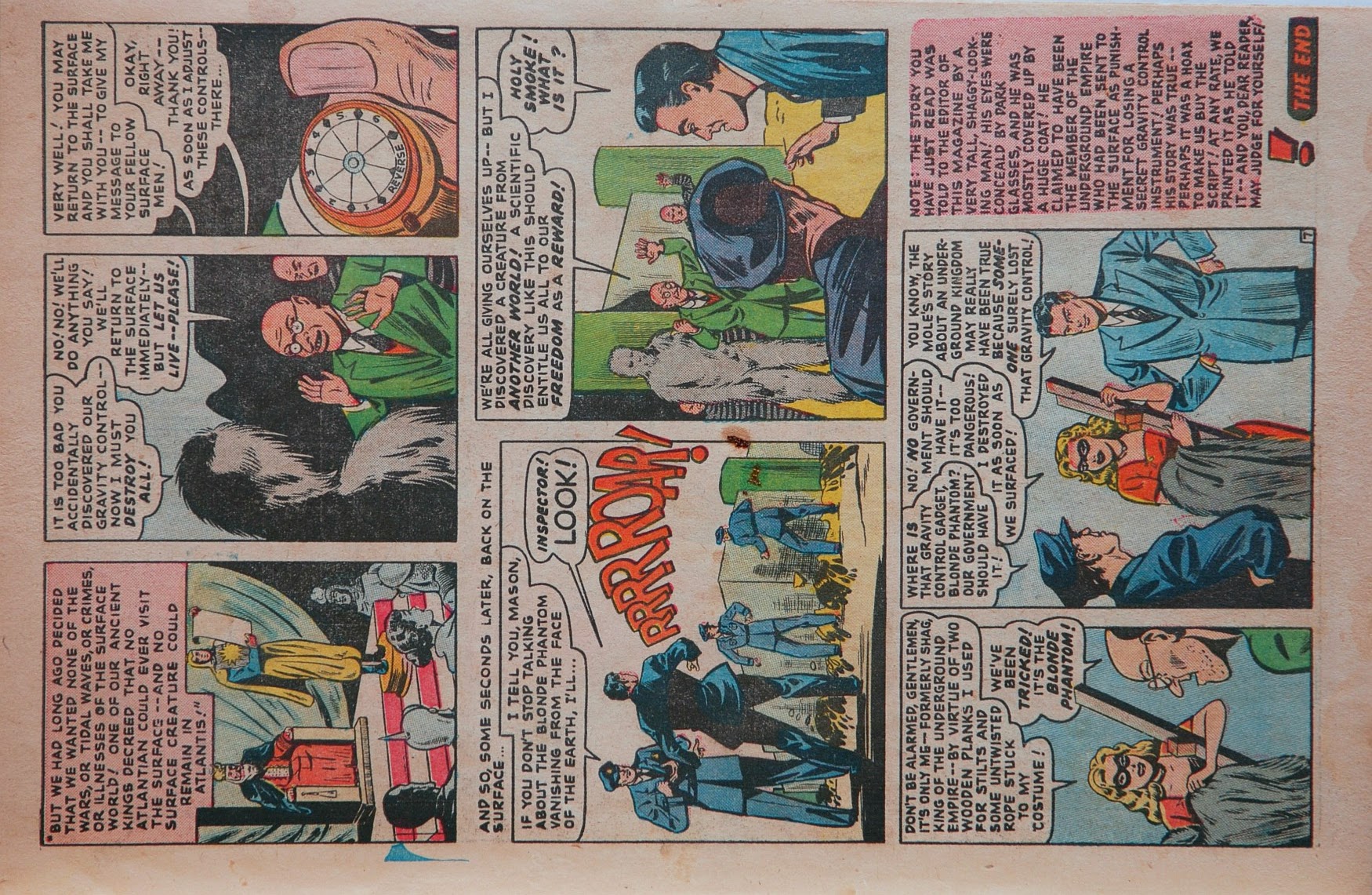 Read online Blonde Phantom Comics comic -  Issue #22 - 9