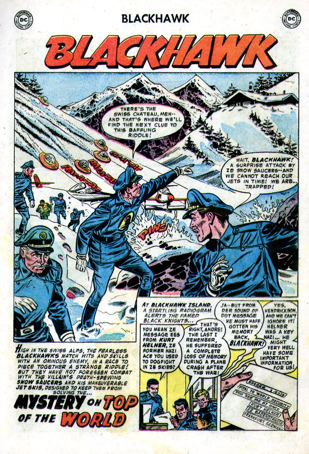Read online Blackhawk (1957) comic -  Issue #123 - 13