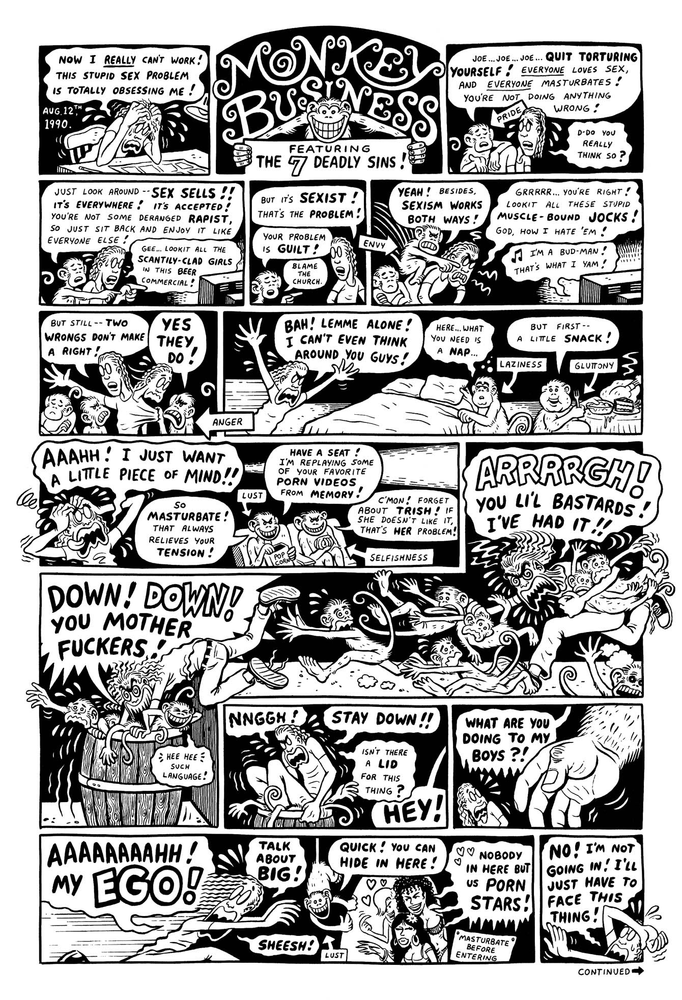Read online Peepshow: The Cartoon Diary of Joe Matt comic -  Issue # Full - 64