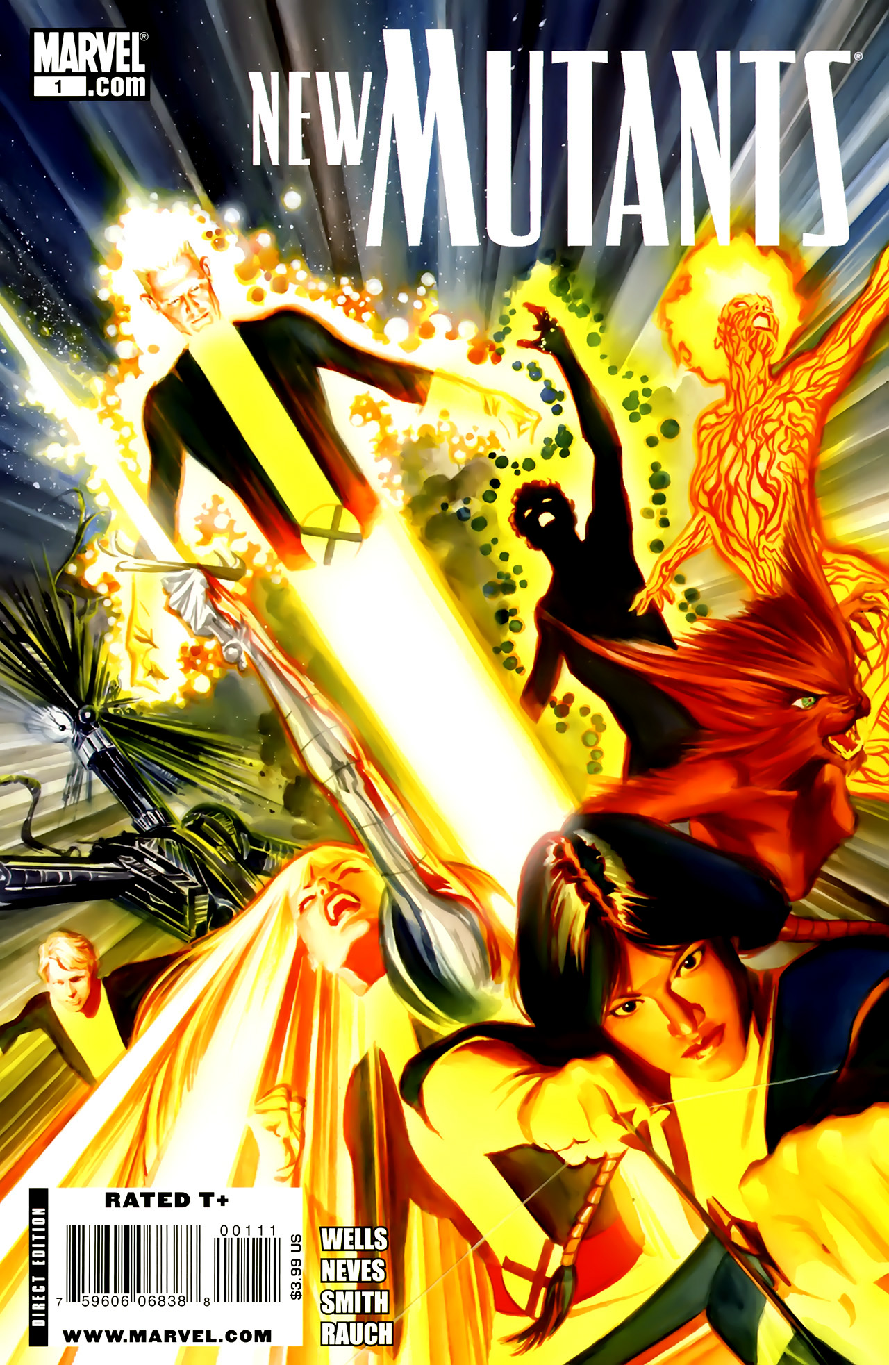 Read online New Mutants (2009) comic -  Issue #1 - 2