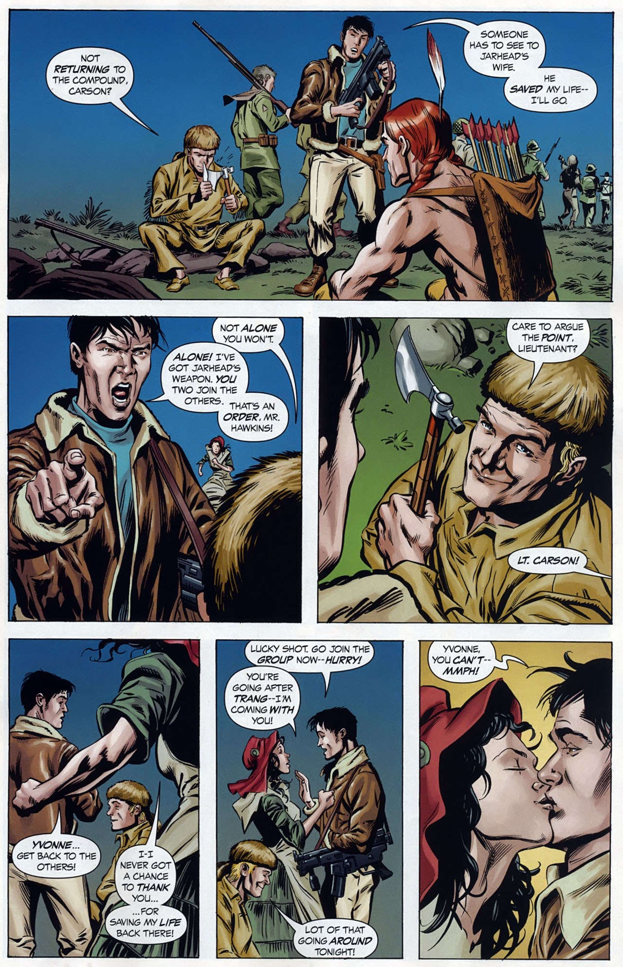 Read online The War That Time Forgot comic -  Issue #7 - 18