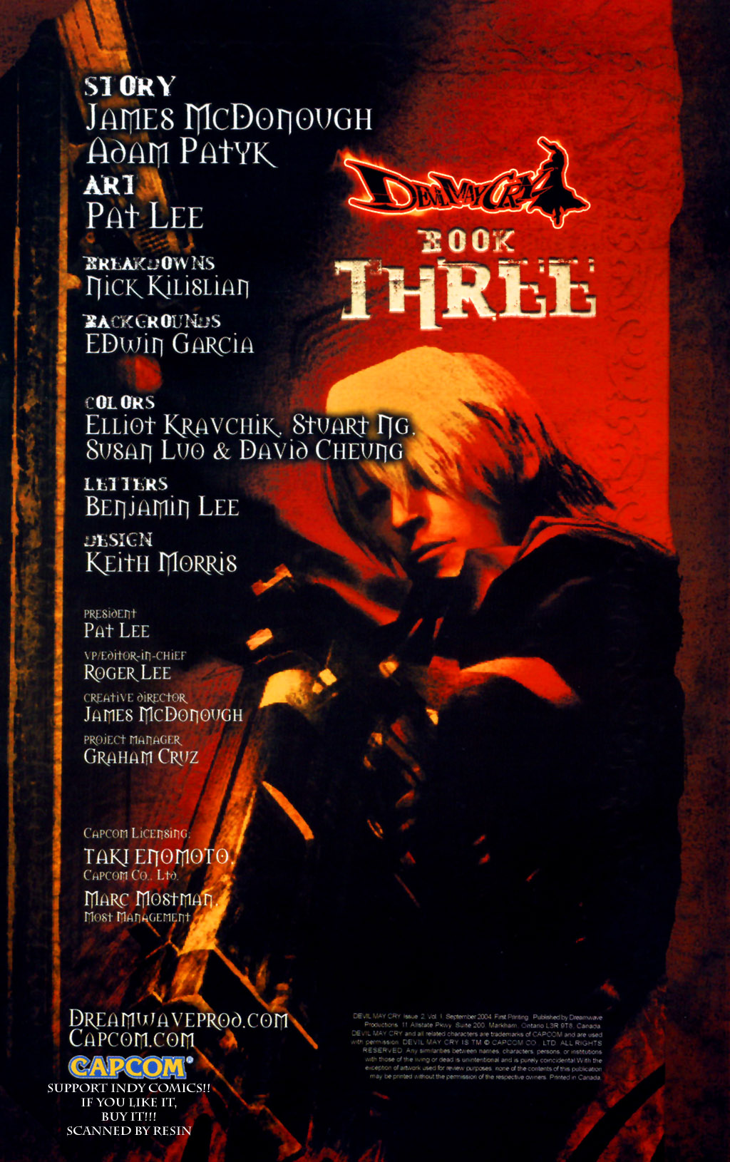 Read online Devil May Cry comic -  Issue #3 - 2