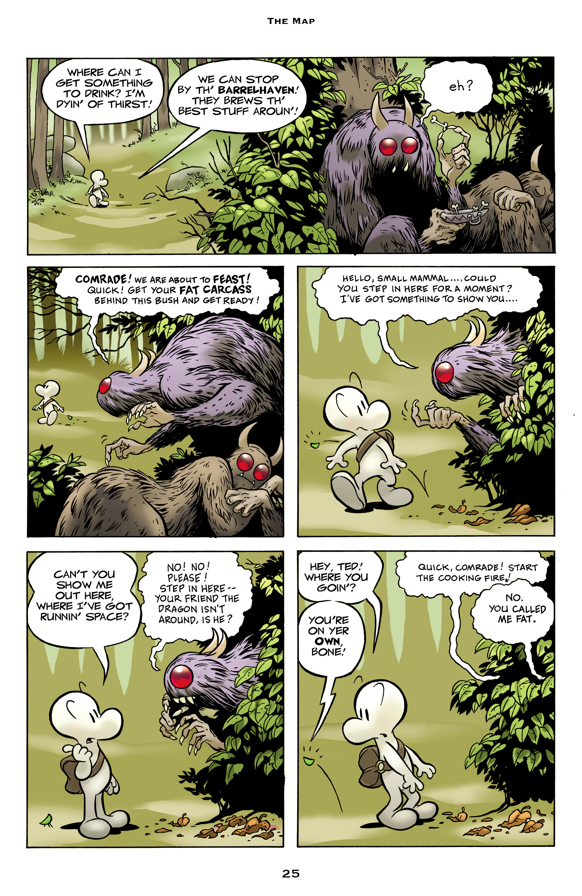 Read online Bone: Out From Boneville comic -  Issue # TPB - 25