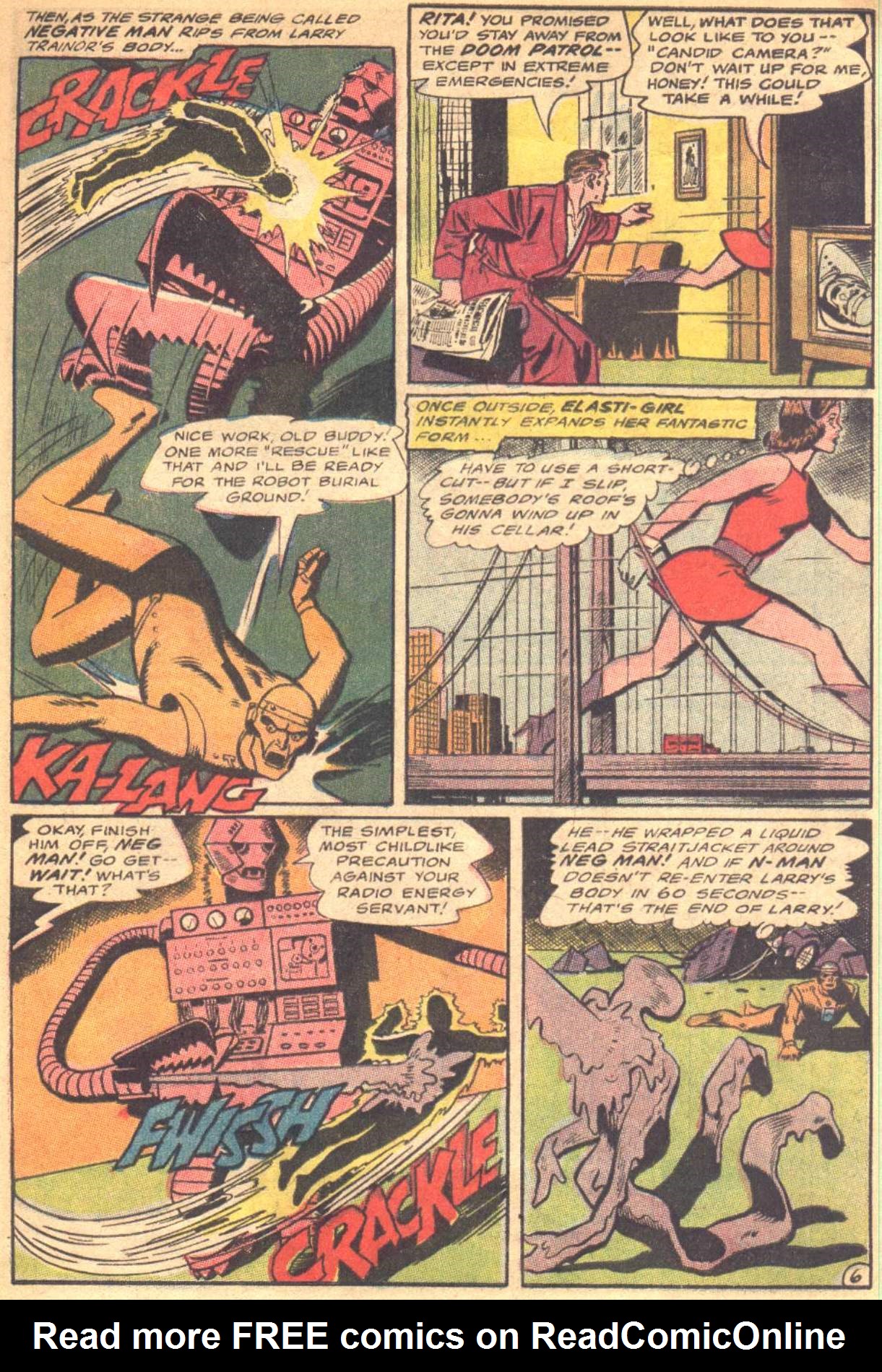 Read online Doom Patrol (1964) comic -  Issue #107 - 7