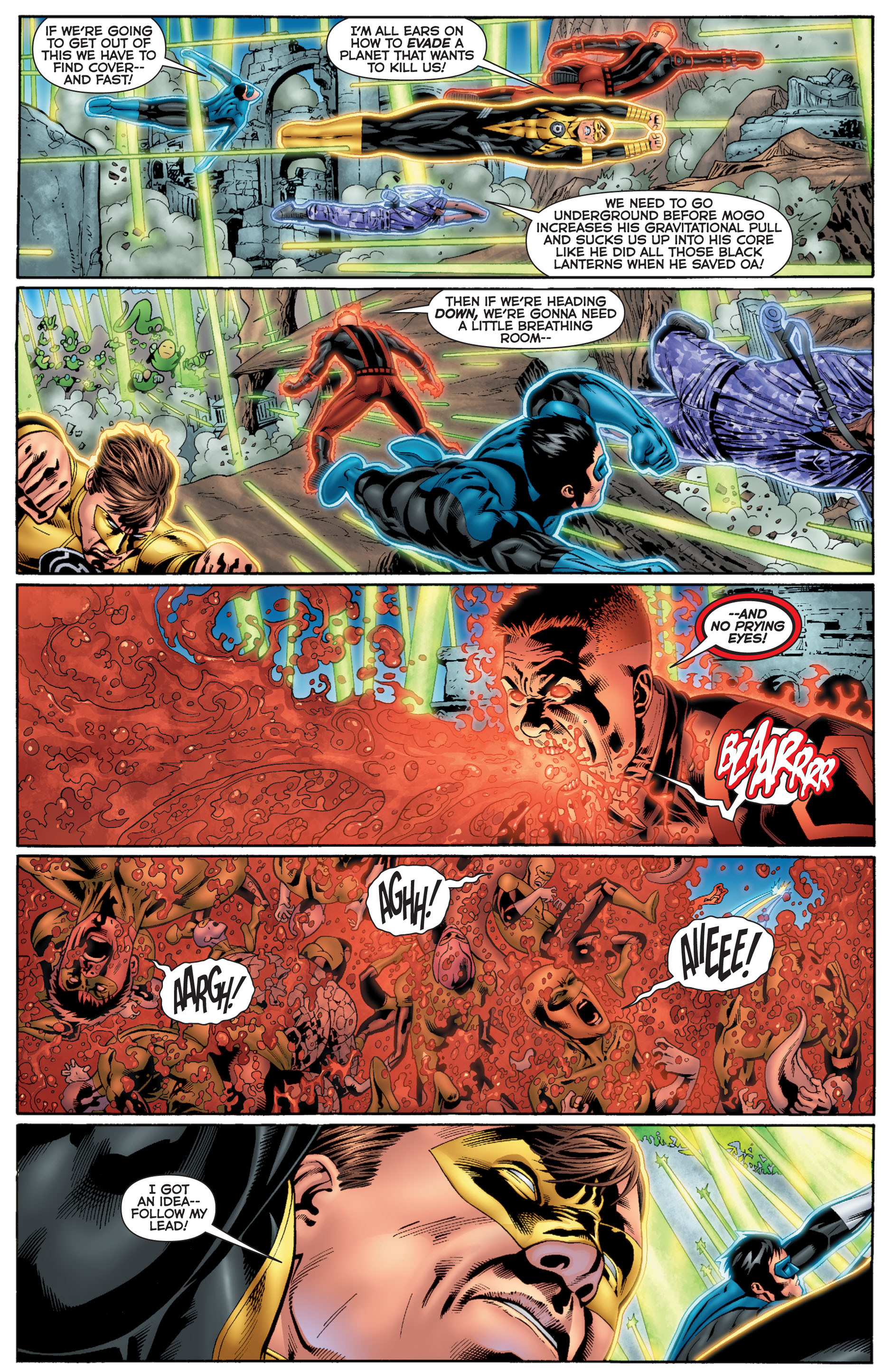 Read online Green Lantern: War of the Green Lanterns (2011) comic -  Issue # TPB - 134