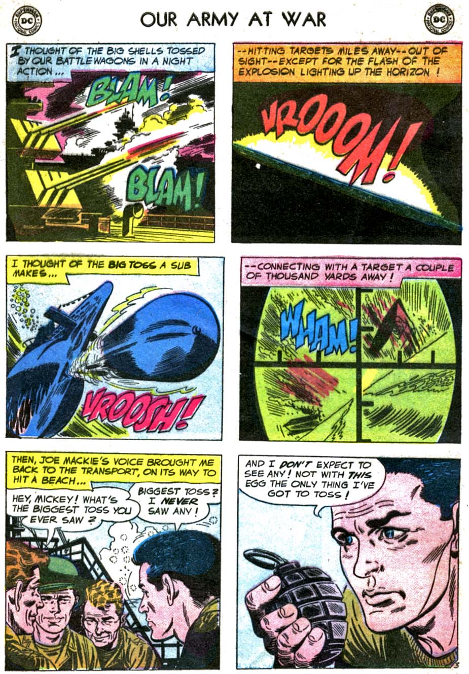 Read online Our Army at War (1952) comic -  Issue #63 - 5