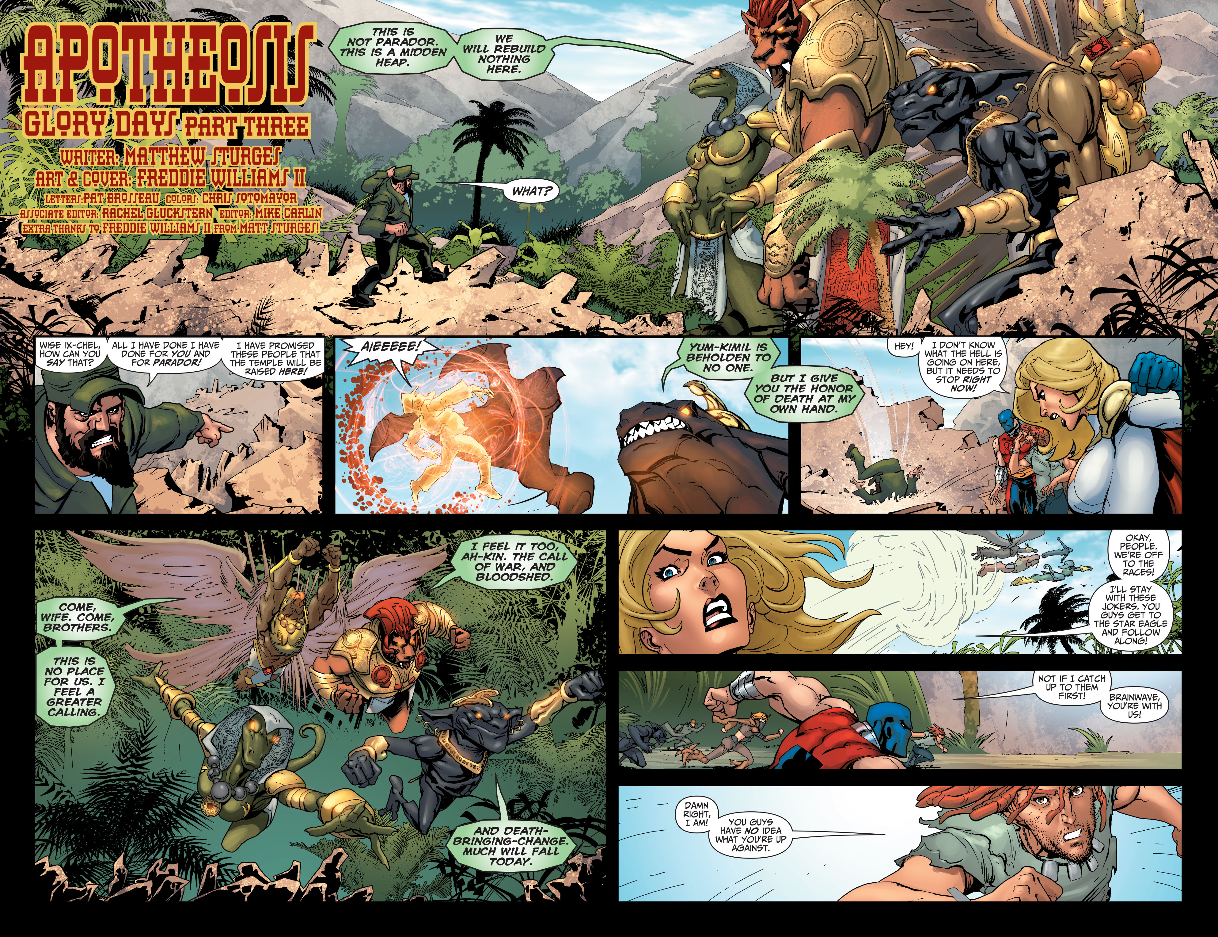 Read online JSA All-Stars (2010) comic -  Issue #10 - 3