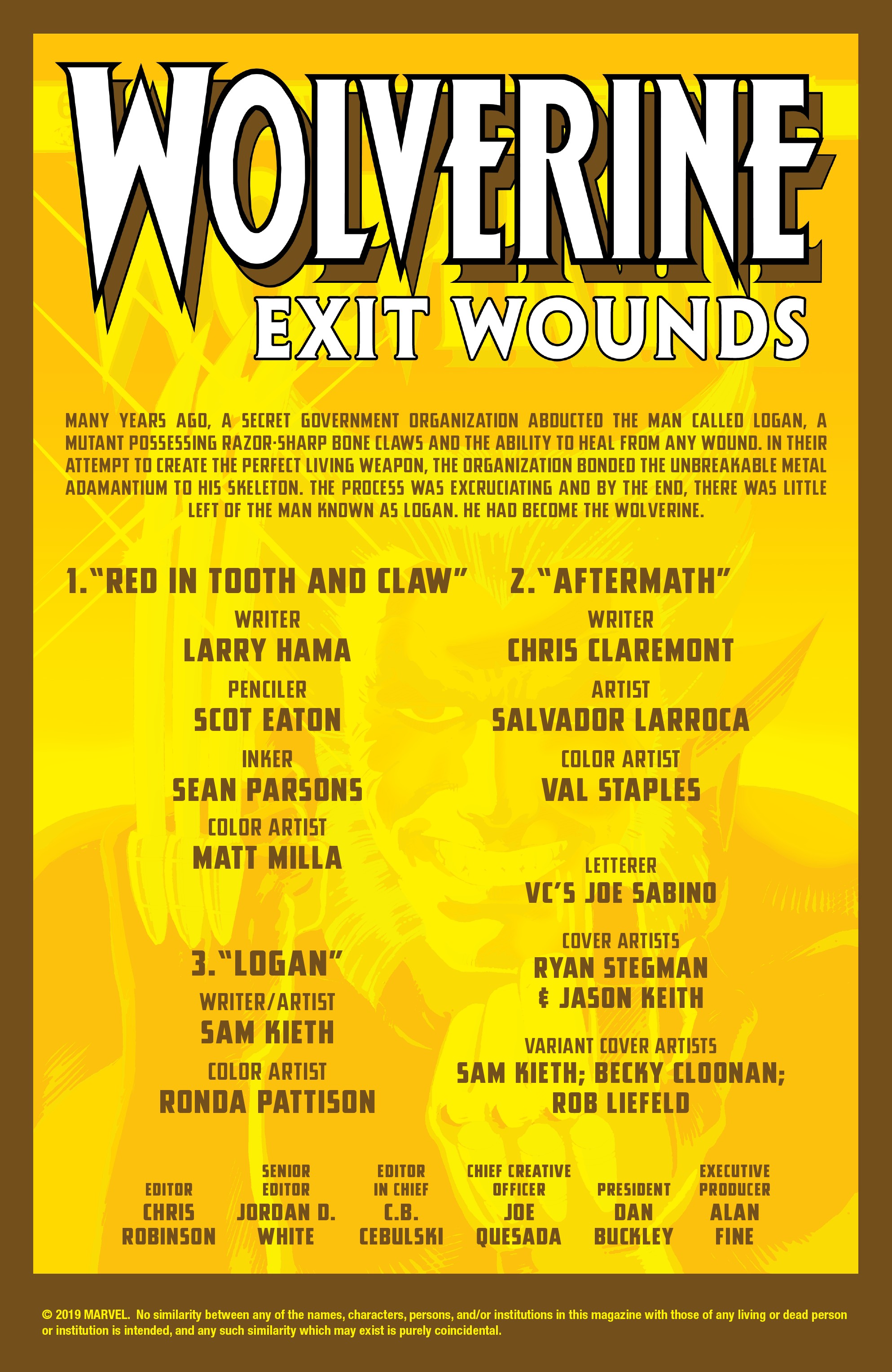 Read online Wolverine: Exit Wounds comic -  Issue # Full - 2
