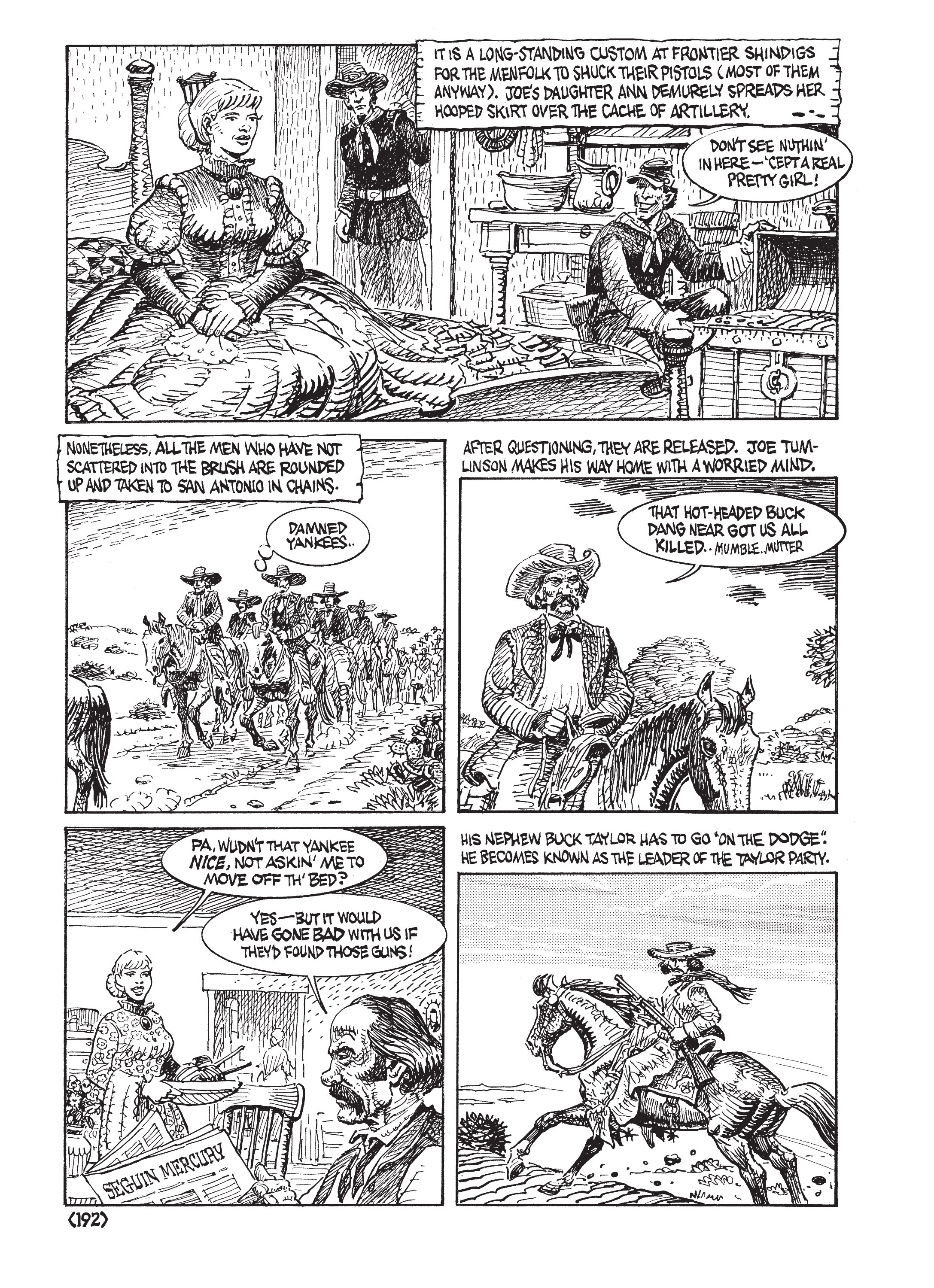 Read online Jack Jackson's American History: Los Tejanos and Lost Cause comic -  Issue # TPB (Part 2) - 91