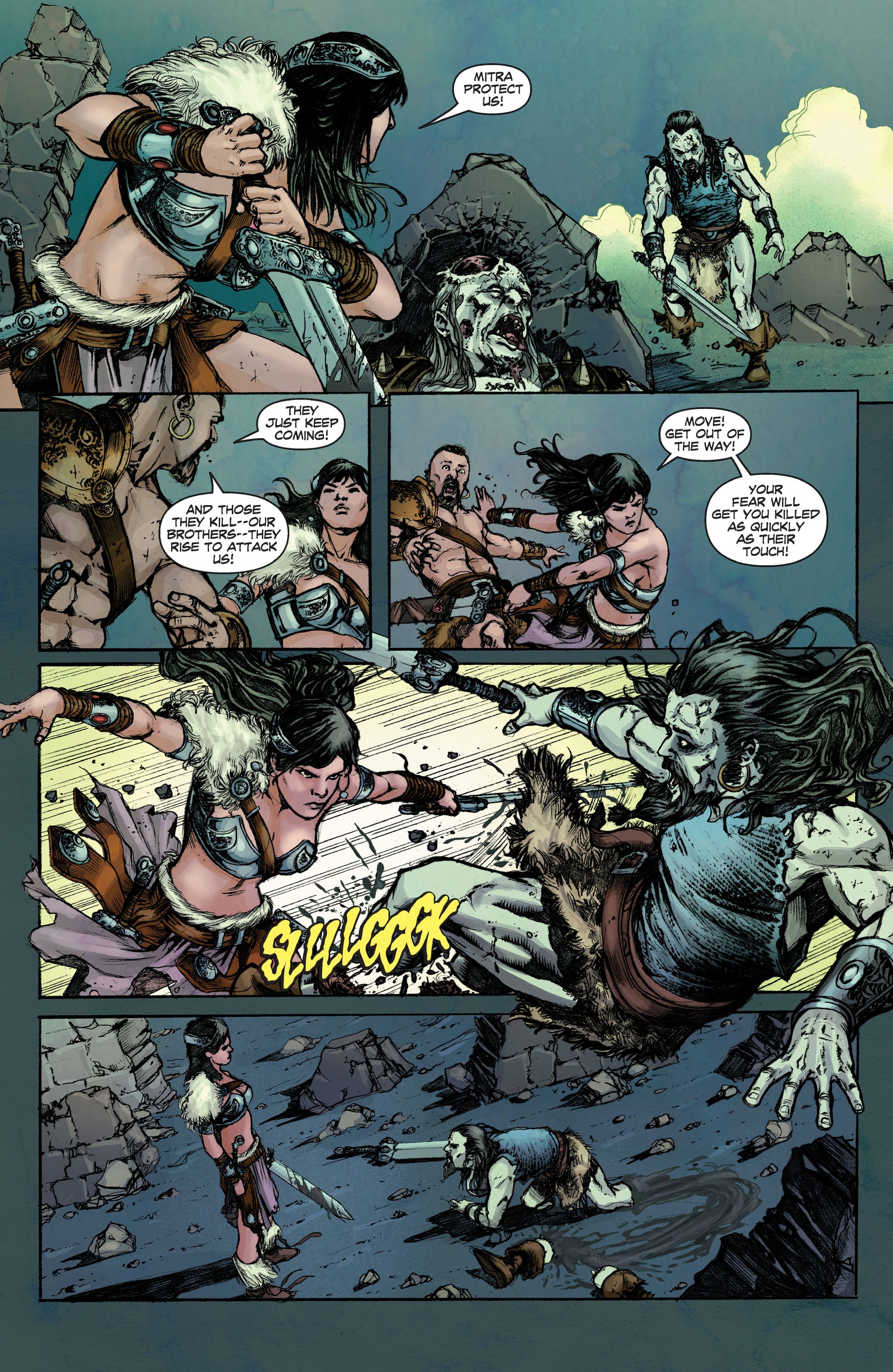 Read online Conan Chronicles Epic Collection comic -  Issue # TPB Blood In His Wake (Part 3) - 38