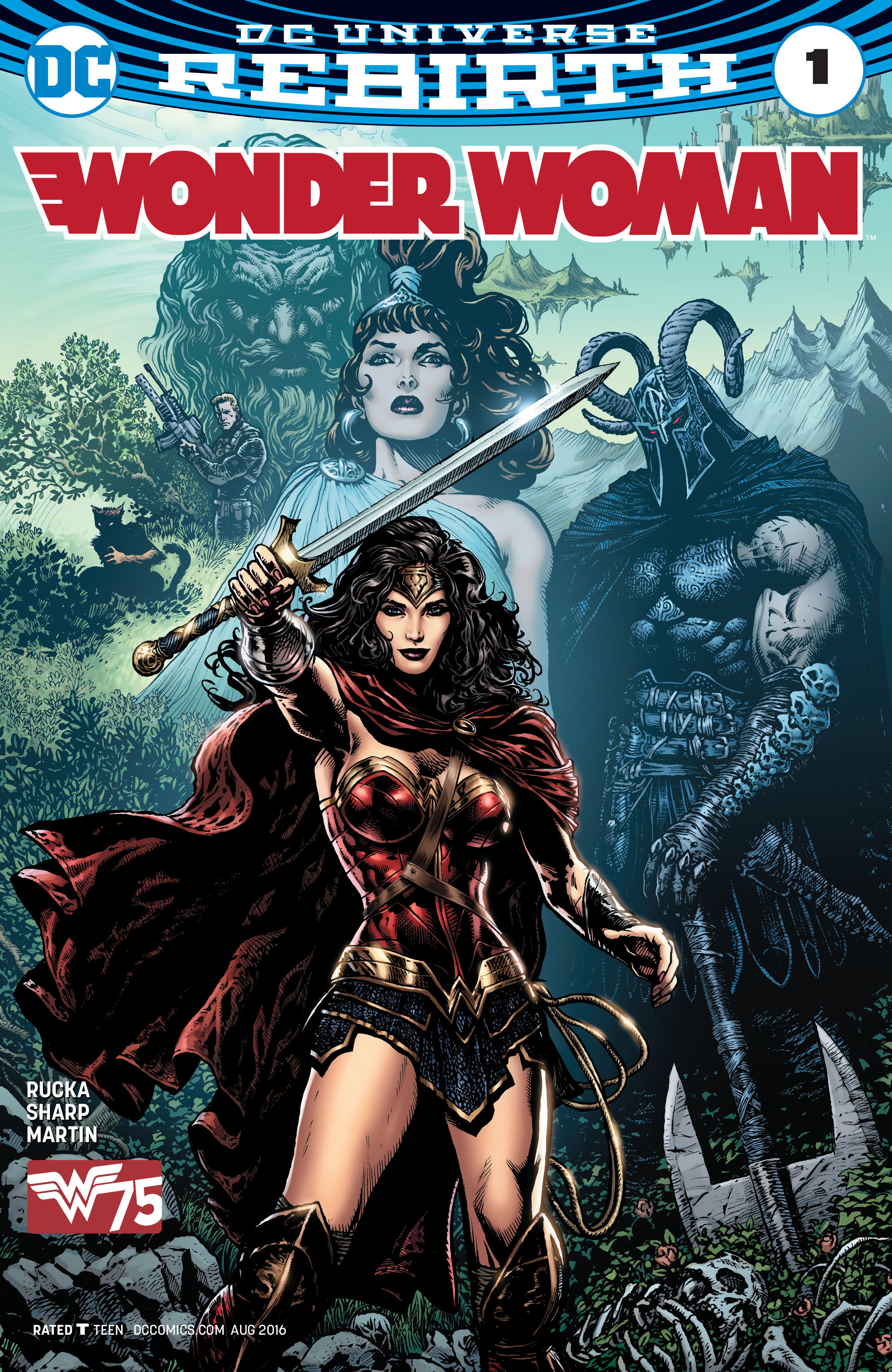 Read online Wonder Woman (2016) comic -  Issue #1 - 1