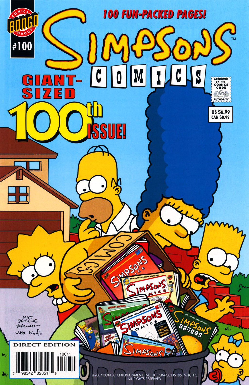 Simpsons Comics issue 100 - Page 1