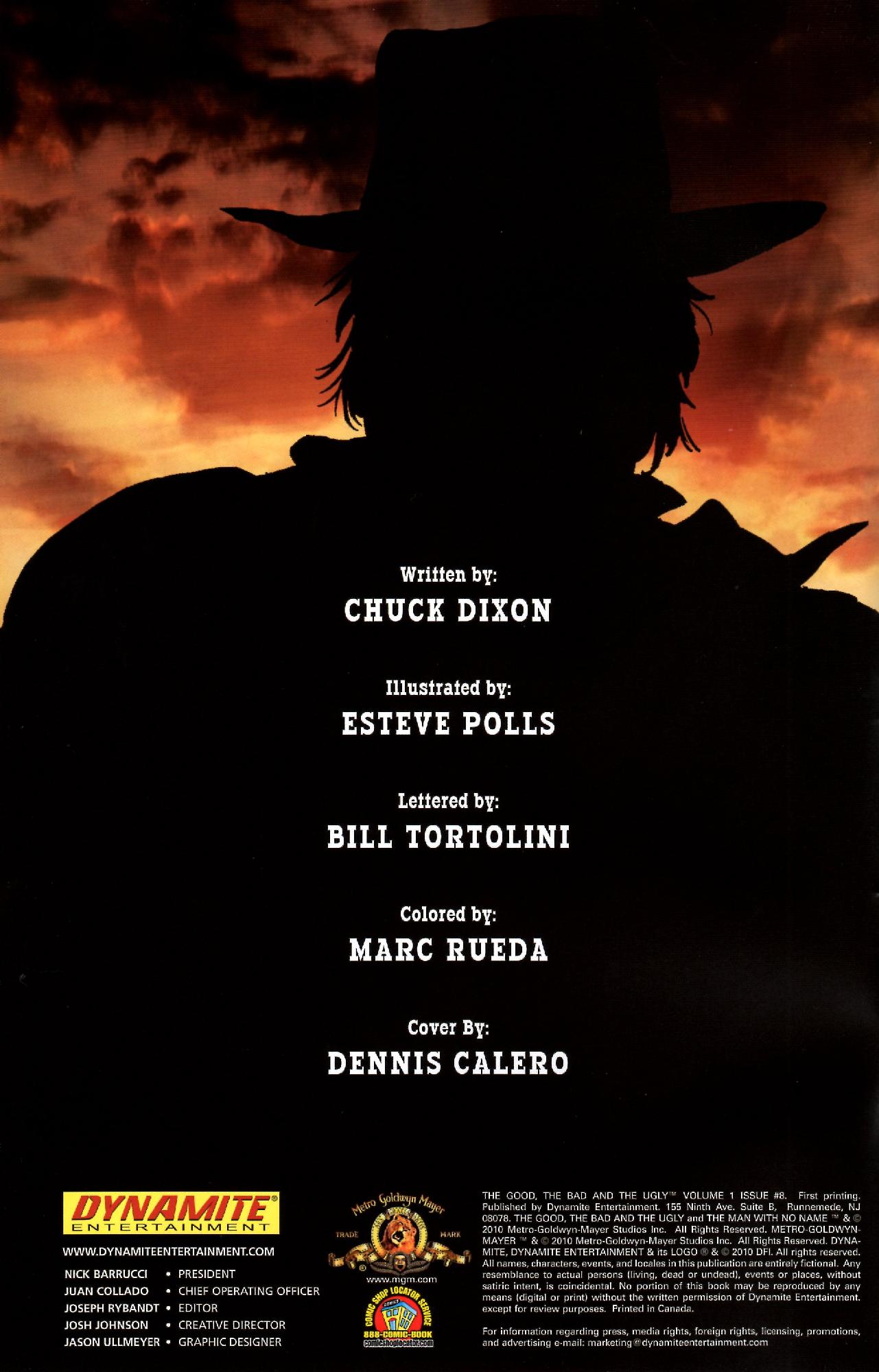 Read online The Good, the Bad and the Ugly comic -  Issue #8 - 2
