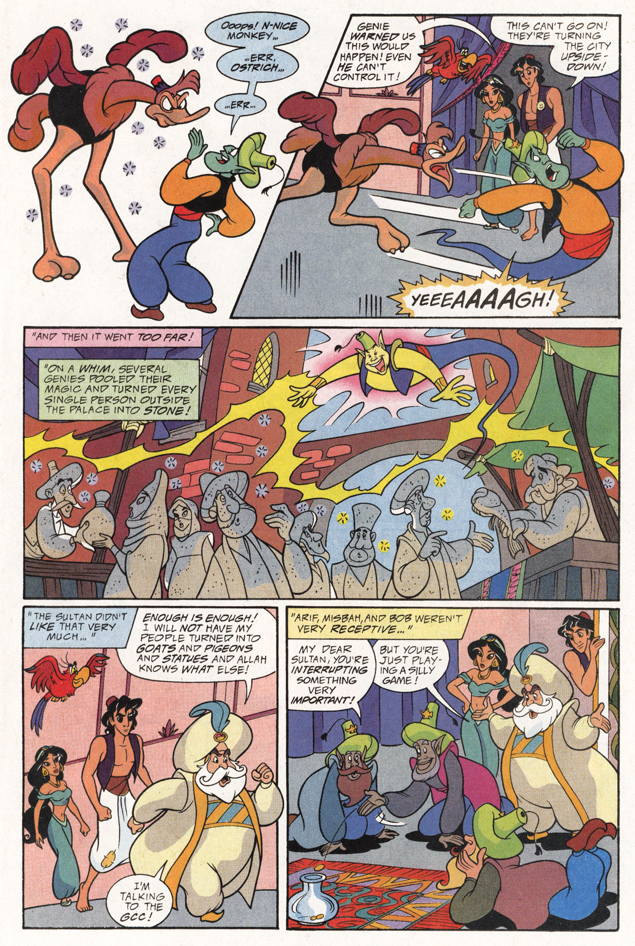 Read online Disney's Aladdin comic -  Issue #7 - 16