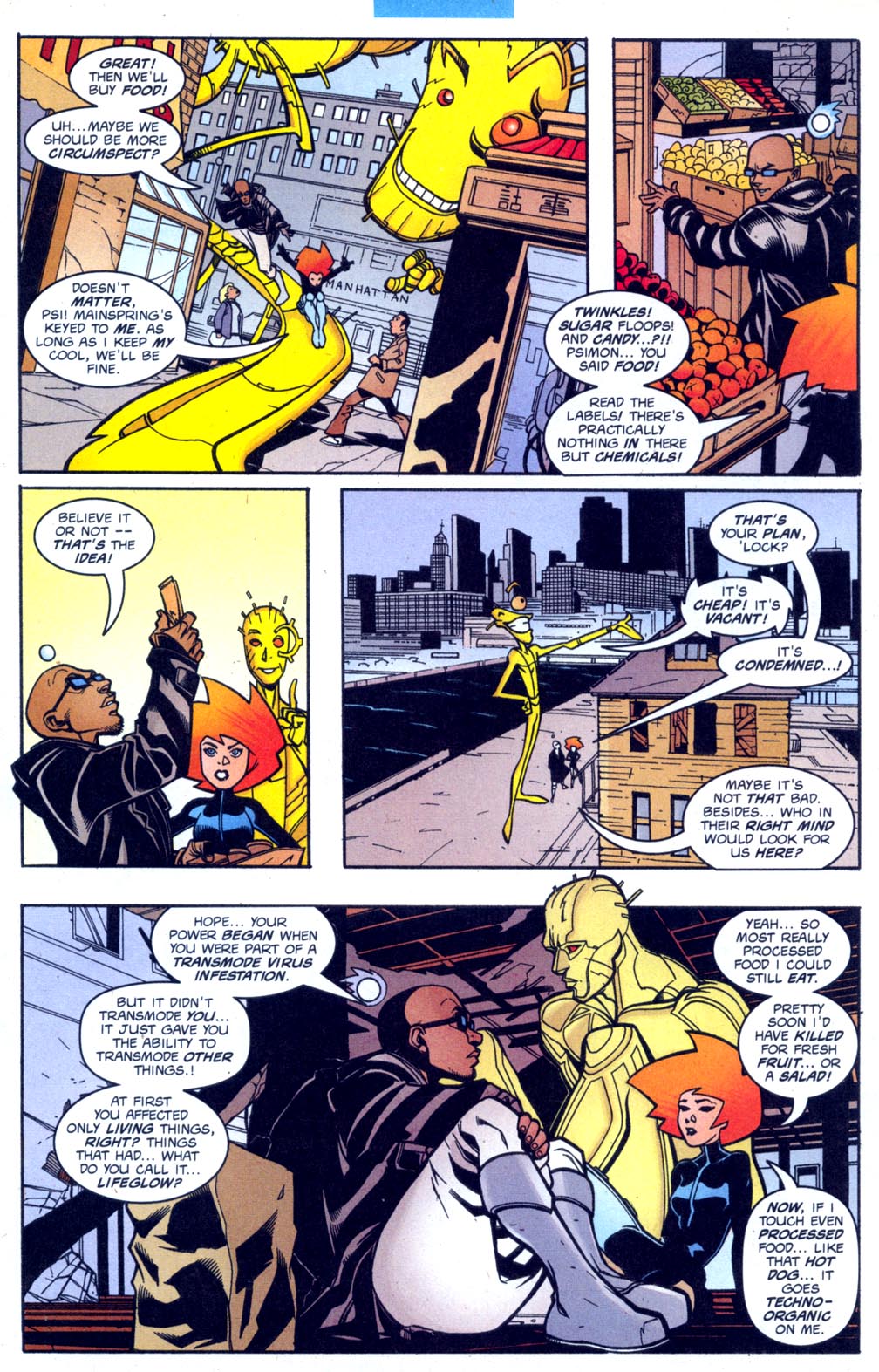 Read online Warlock (1999) comic -  Issue #4 - 7