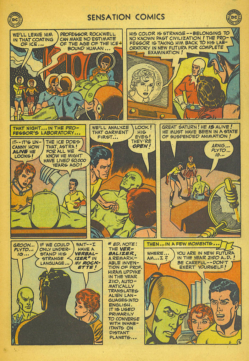 Read online Sensation (Mystery) Comics comic -  Issue #104 - 29