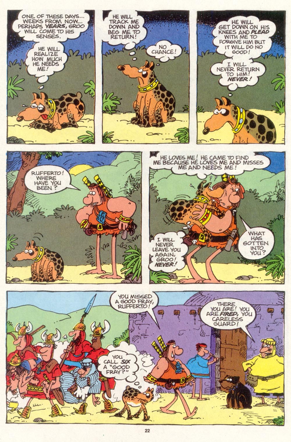 Read online Sergio Aragonés Groo the Wanderer comic -  Issue #104 - 24