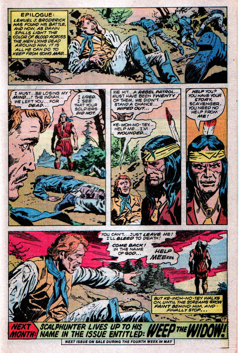 Read online Weird Western Tales (1972) comic -  Issue #57 - 19