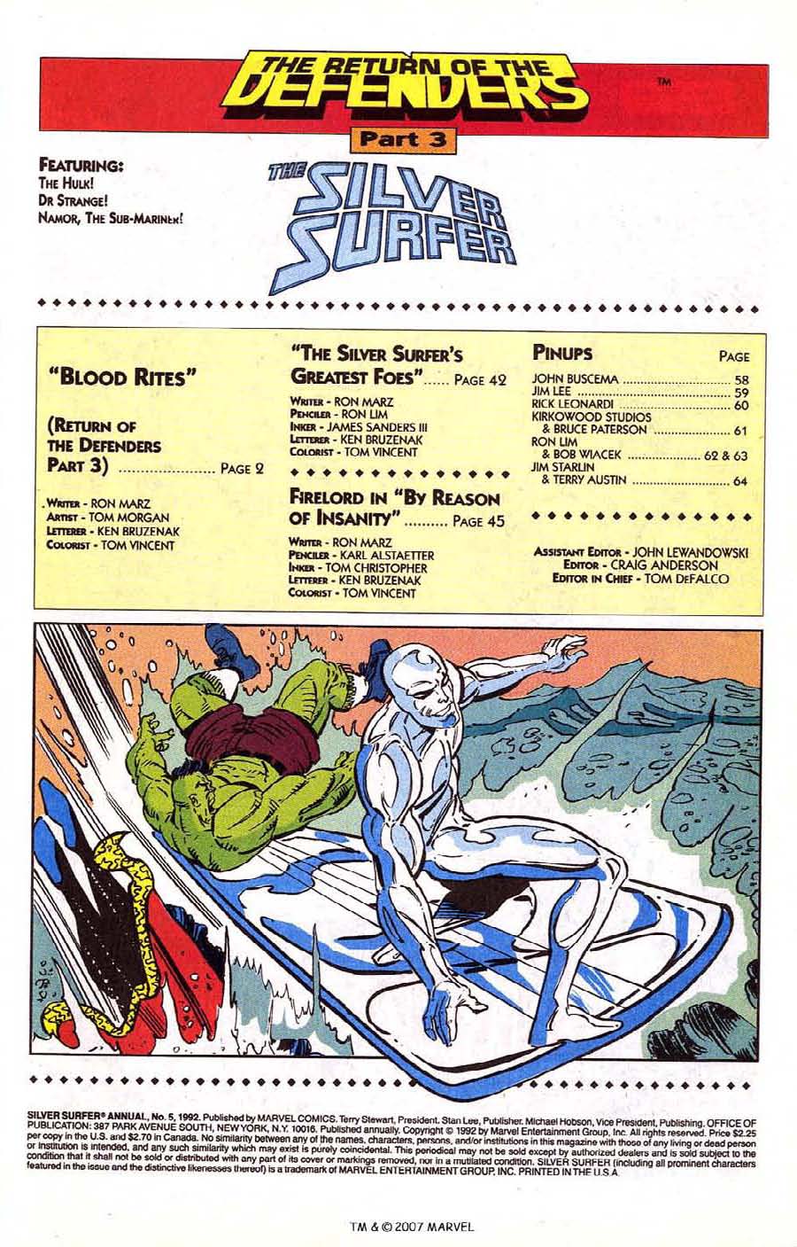 Read online Silver Surfer (1987) comic -  Issue # _Annual 5 - 3