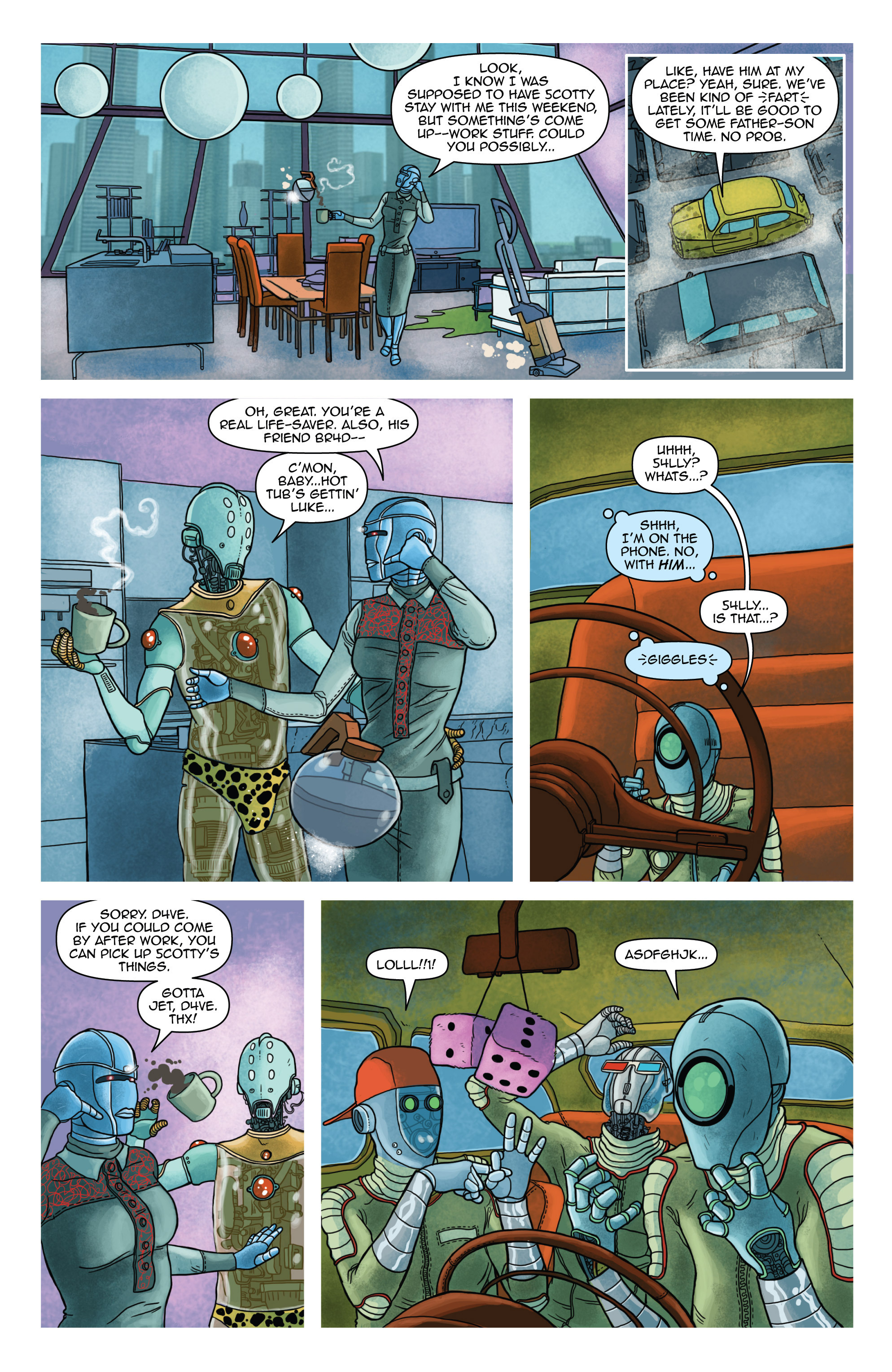 Read online D4VE2 comic -  Issue #1 - 10