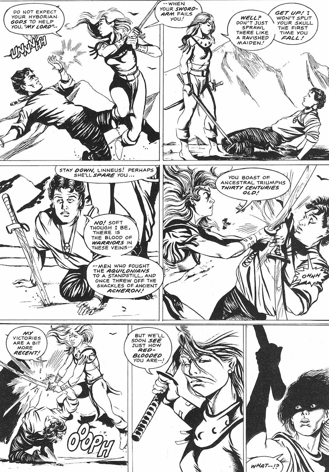 The Savage Sword Of Conan issue 209 - Page 55
