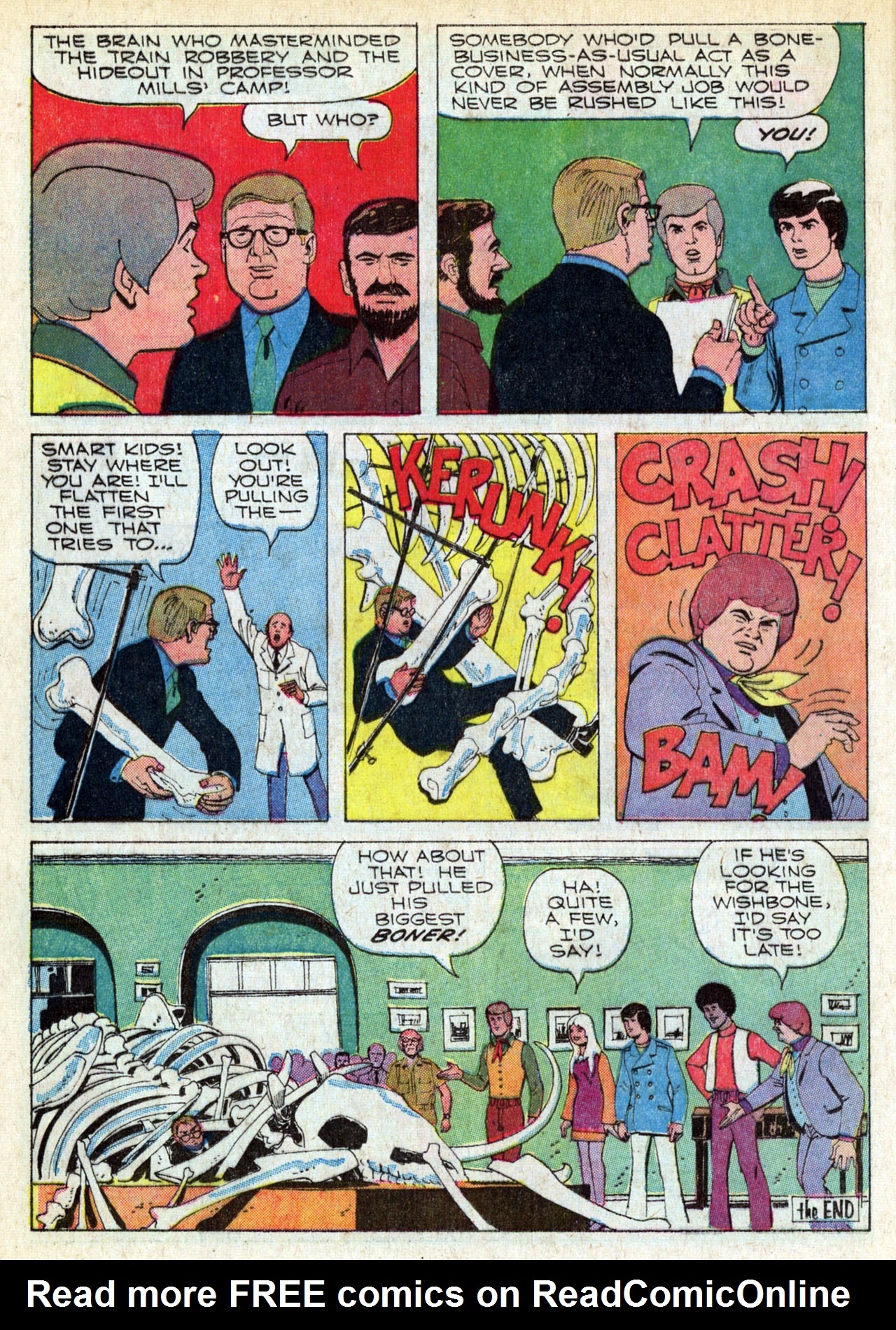 Read online The Hardy Boys (1970) comic -  Issue #3 - 16