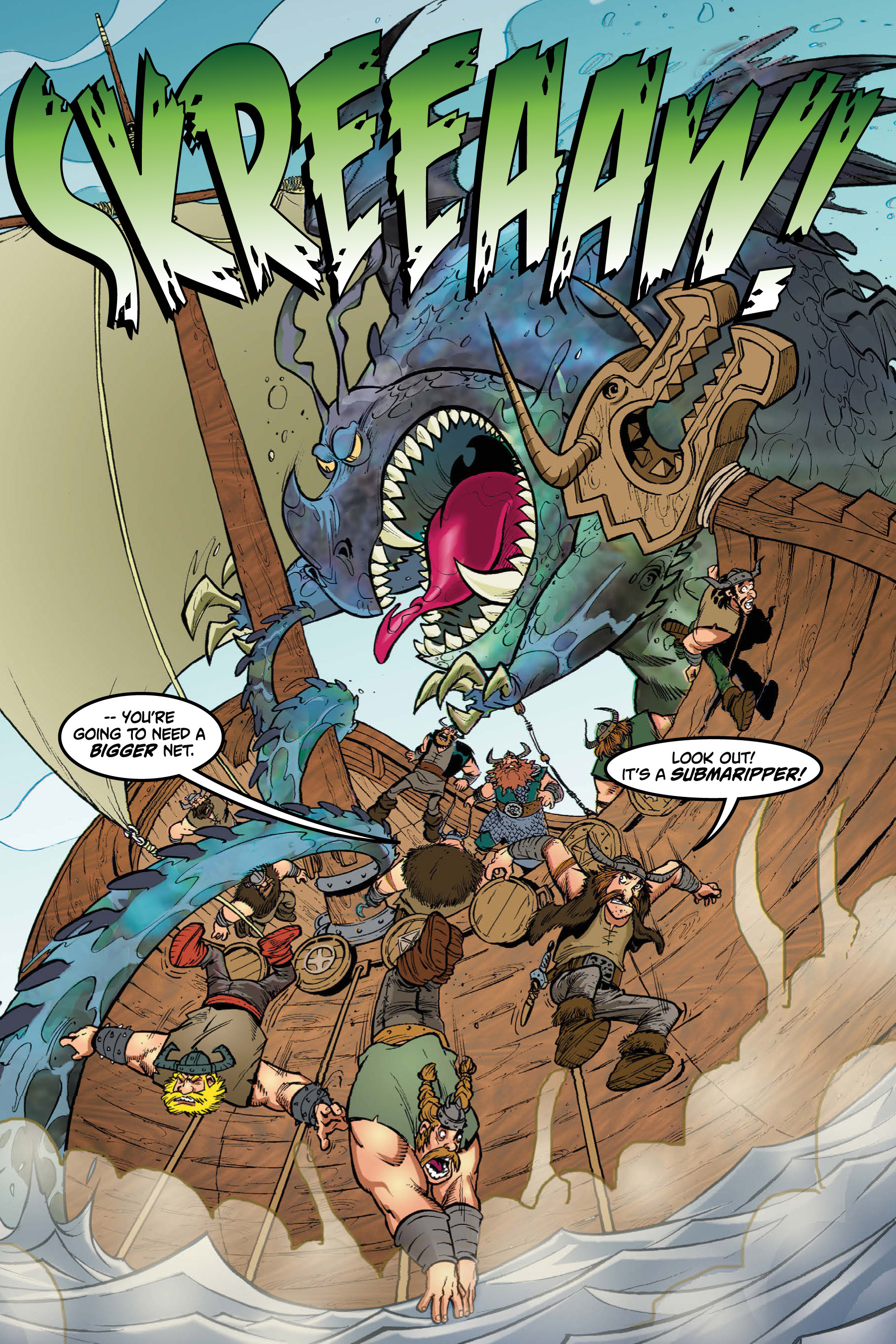 Read online DreamWorks Dragons: Riders of Berk comic -  Issue #2 - 40