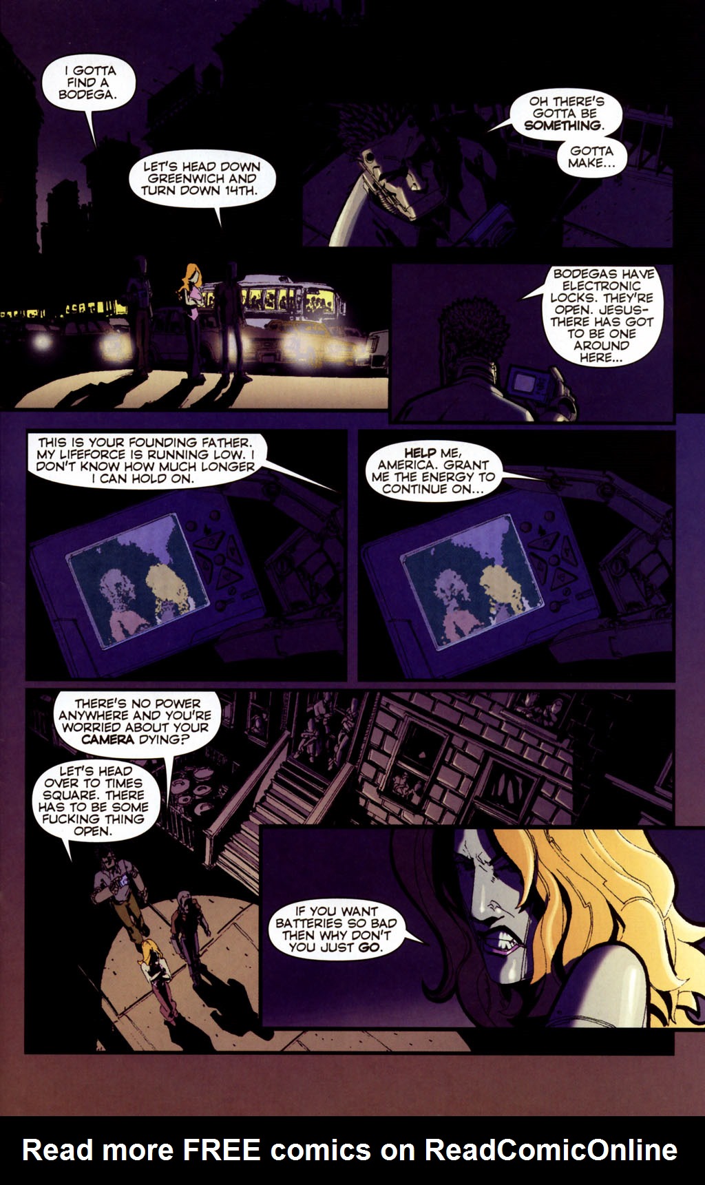 Read online NYC Mech comic -  Issue #6 - 11