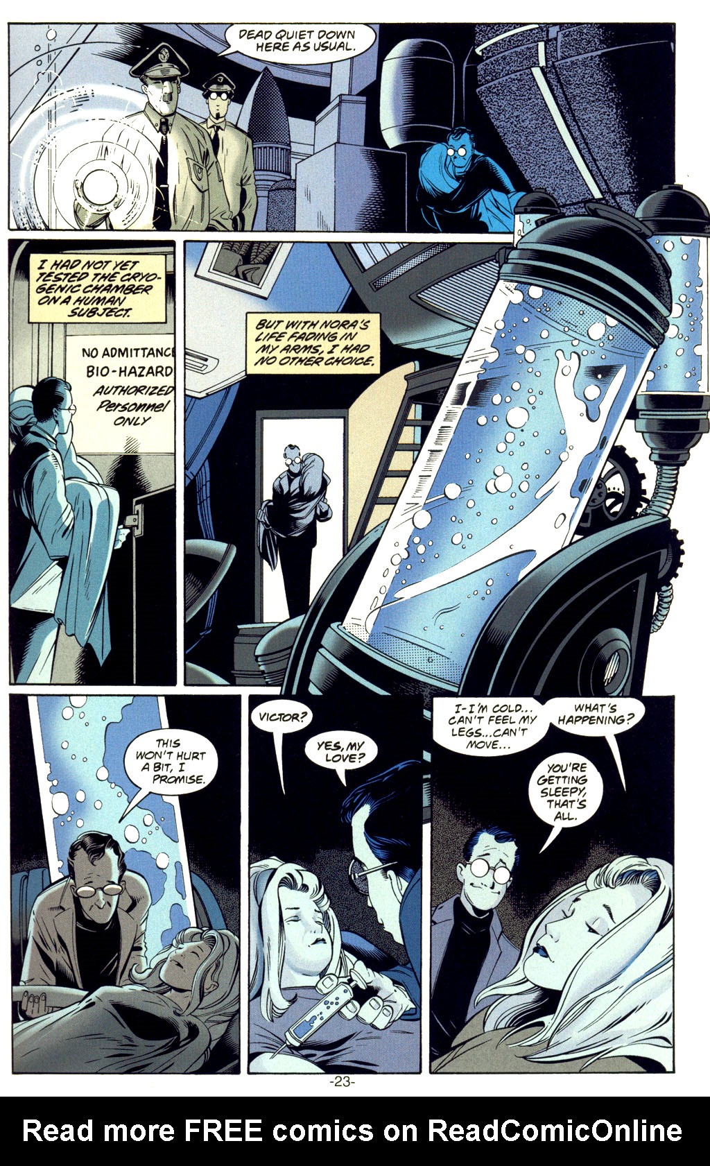 Read online Batman: Mr. Freeze comic -  Issue # Full - 25