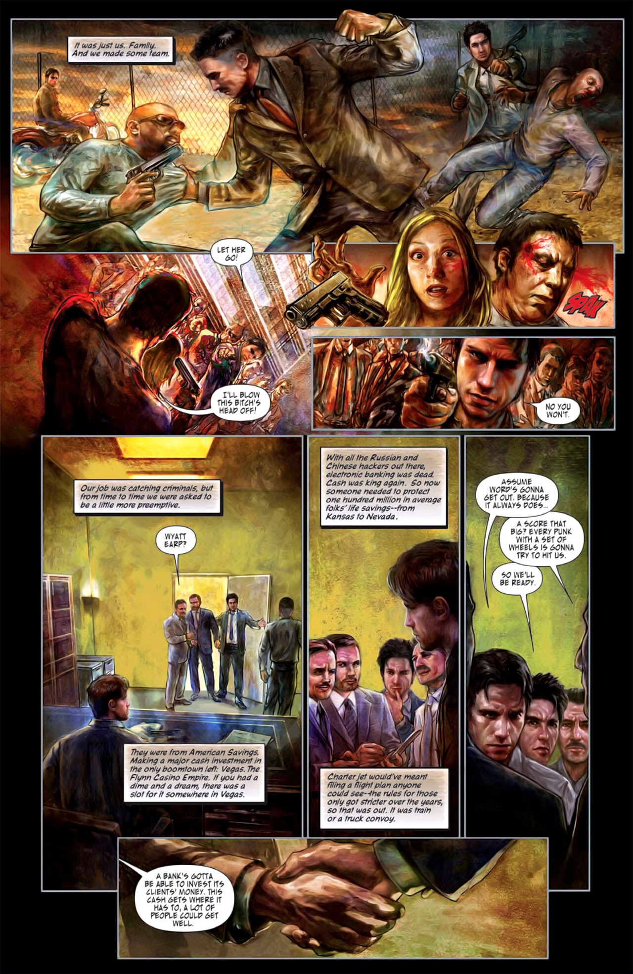 Read online Earp: Saints For Sinners comic -  Issue #1 - 14