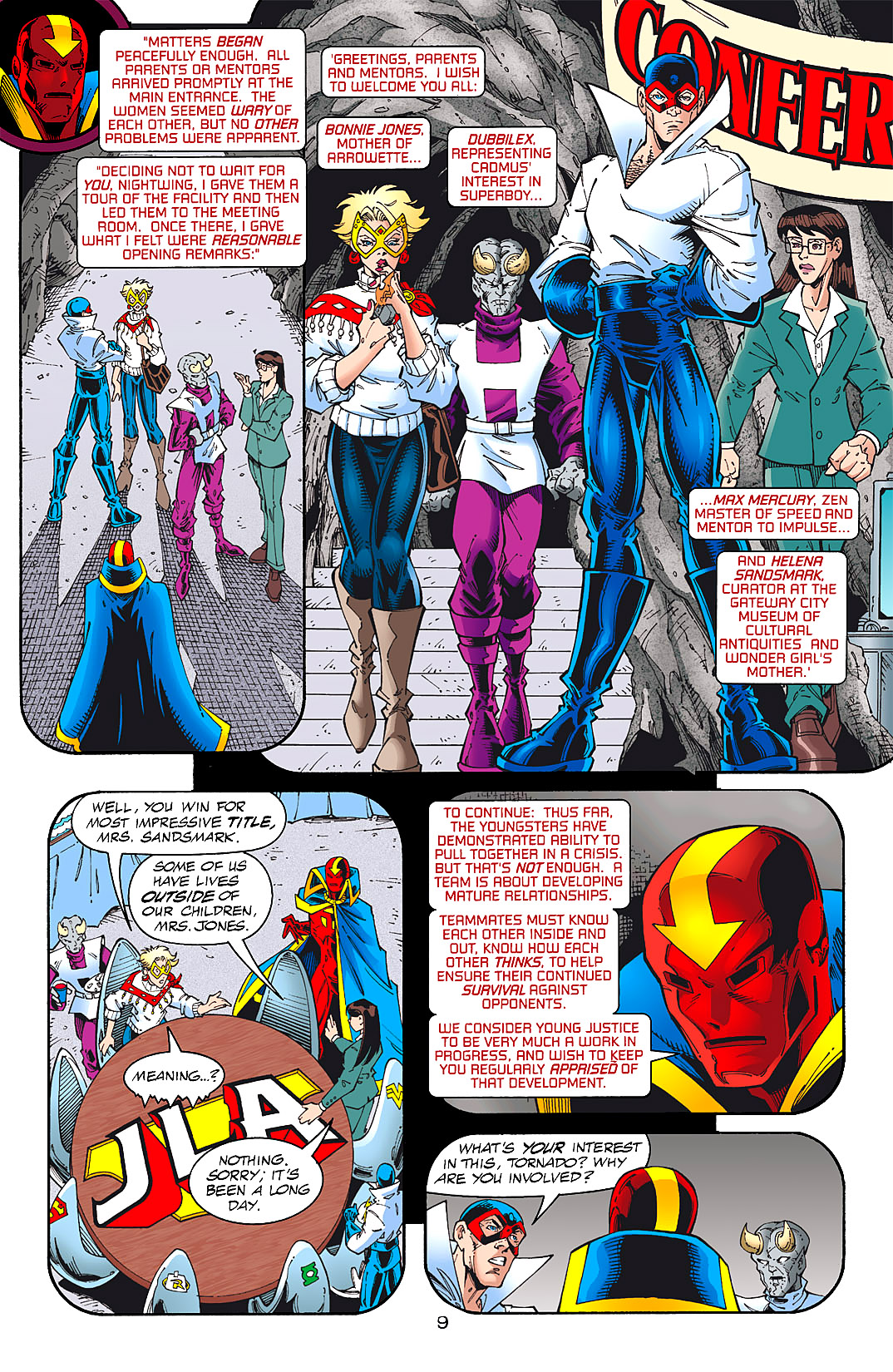 Read online Young Justice (1998) comic -  Issue #7 - 10