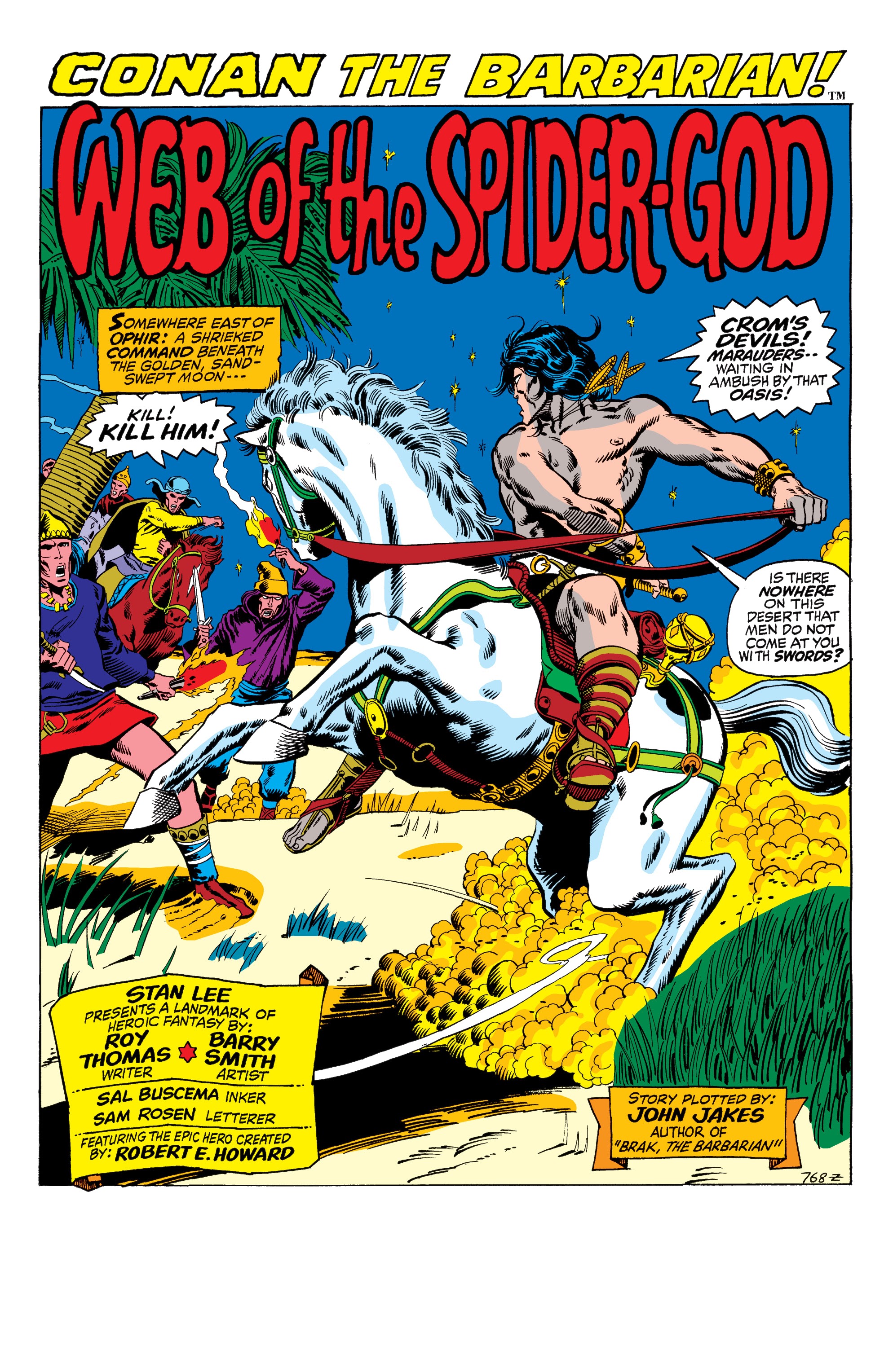 Read online Conan The Barbarian Epic Collection: The Original Marvel Years - The Coming Of Conan comic -  Issue # TPB (Part 3) - 79