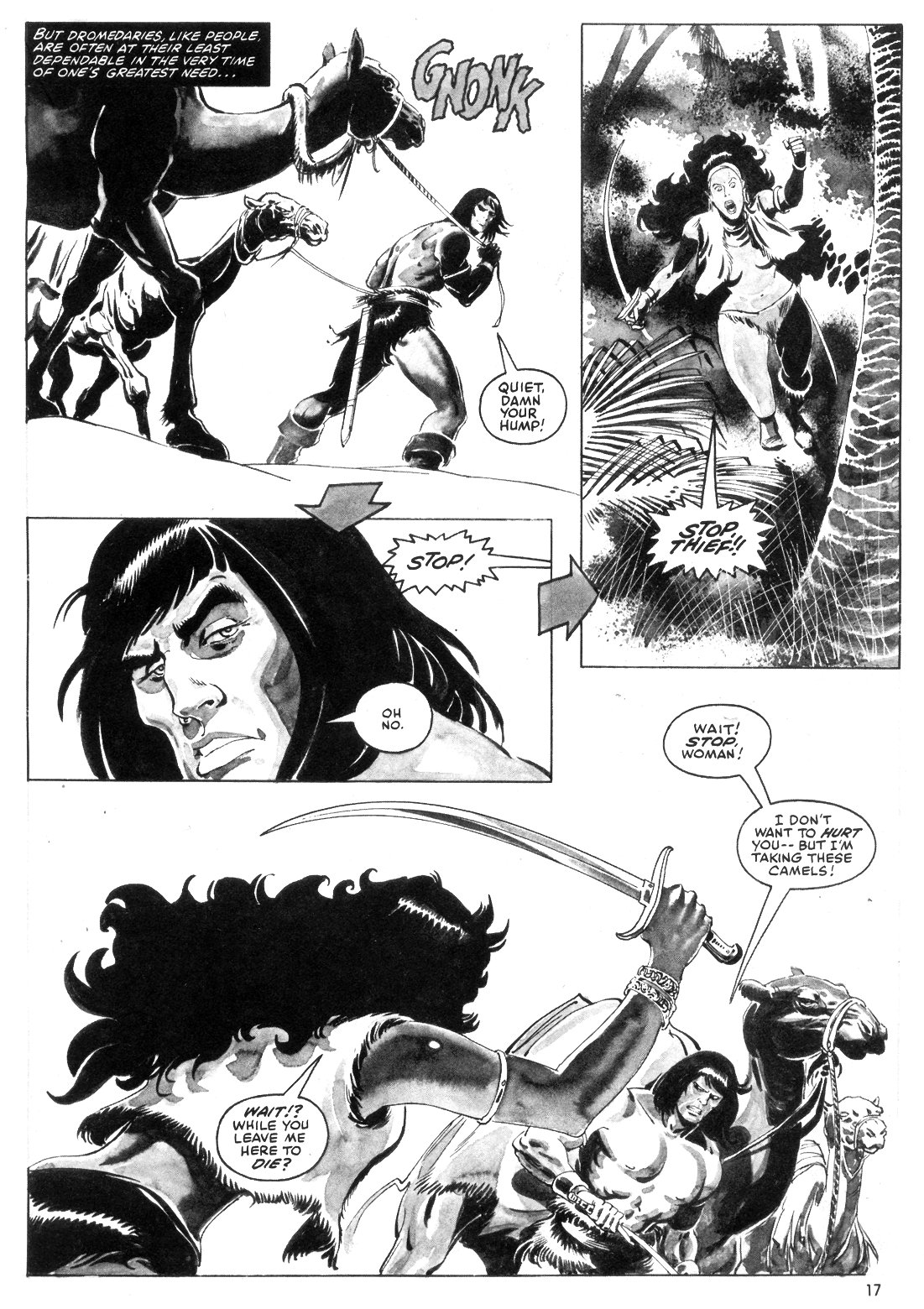 Read online The Savage Sword Of Conan comic -  Issue #55 - 17