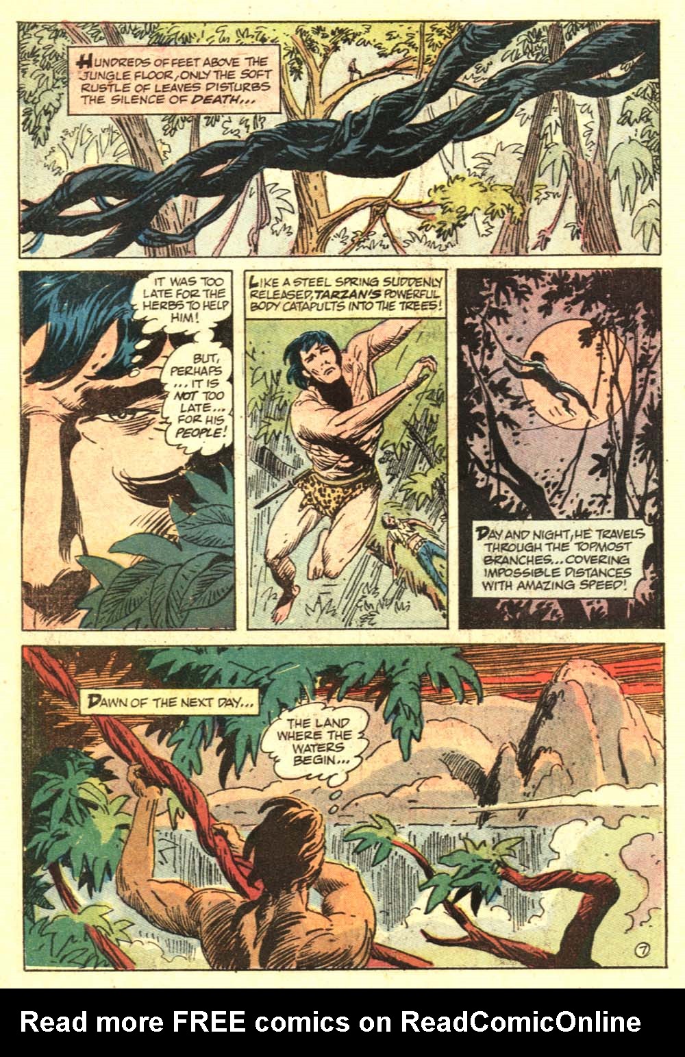 Read online Tarzan (1972) comic -  Issue #217 - 10